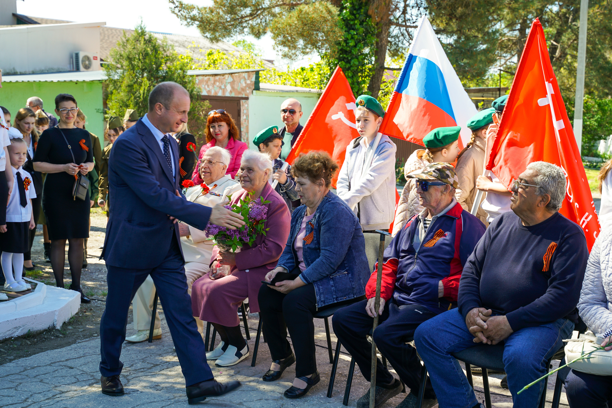 Митинг с. Виноградное. Жизнь курорта Кабардинка в фотографиях
