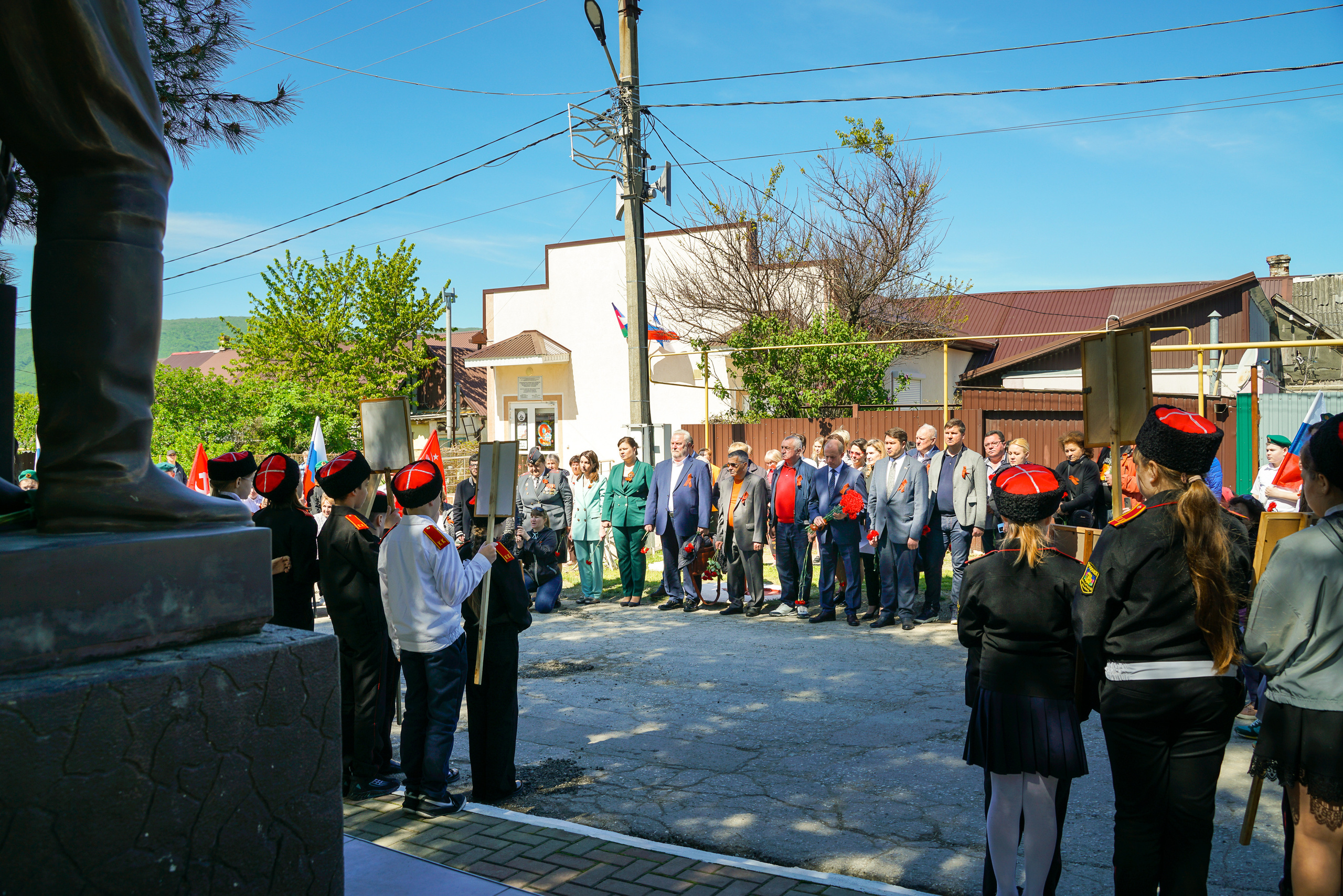 Митинг с. Виноградное. Жизнь курорта Кабардинка в фотографиях