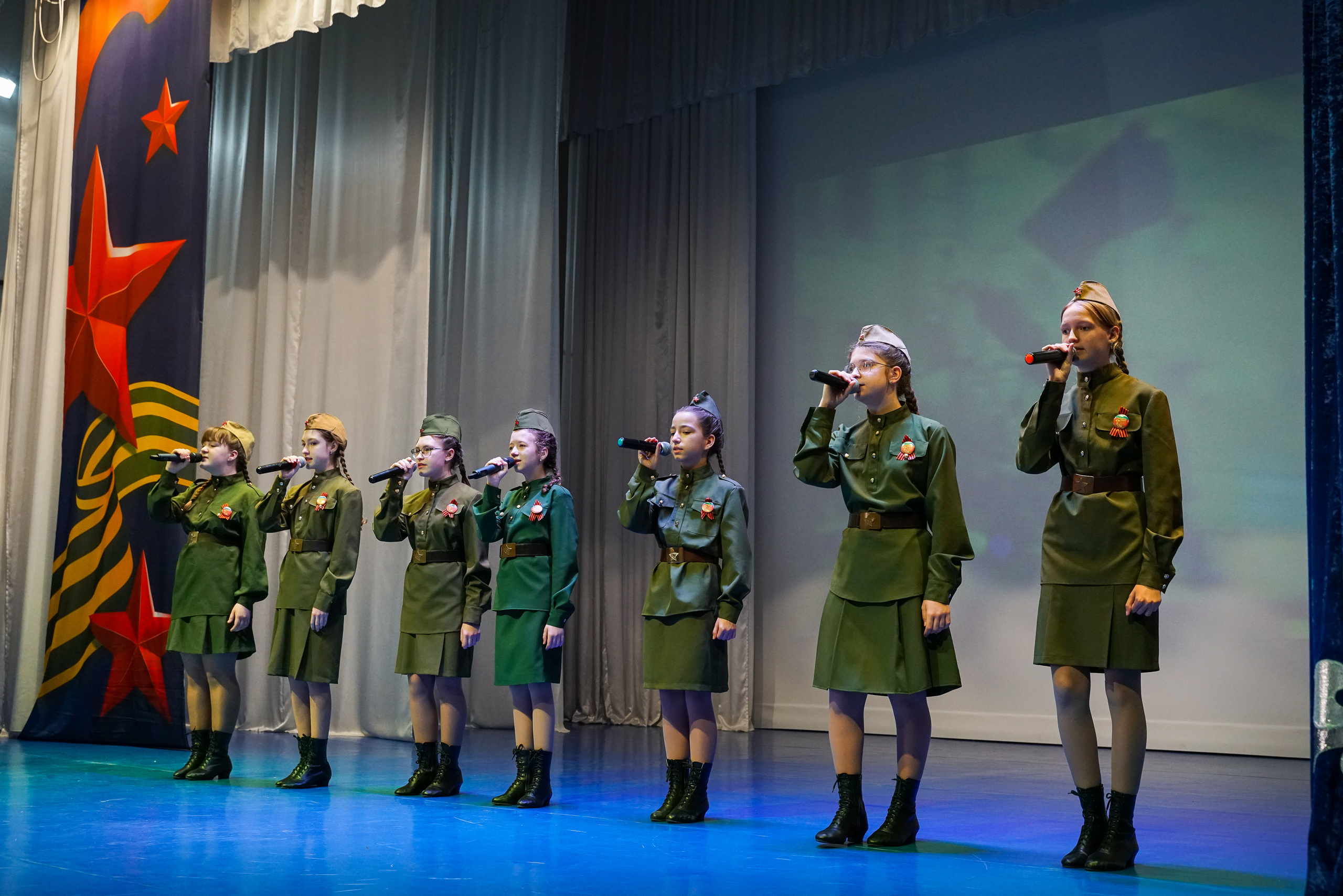 ДК Марьина Роща 9 мая. Жизнь курорта Кабардинка в фотографиях