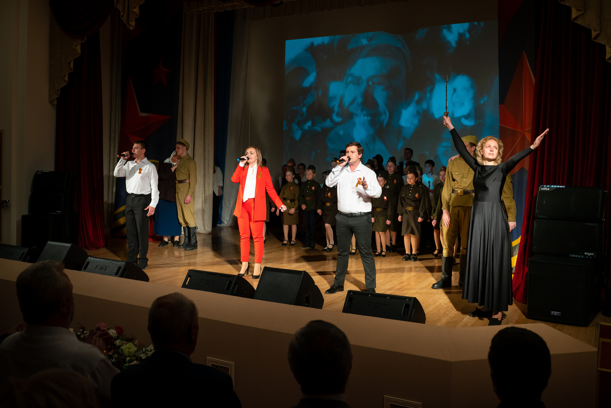 Концерт 9 мая. Жизнь курорта Кабардинка в фотографиях