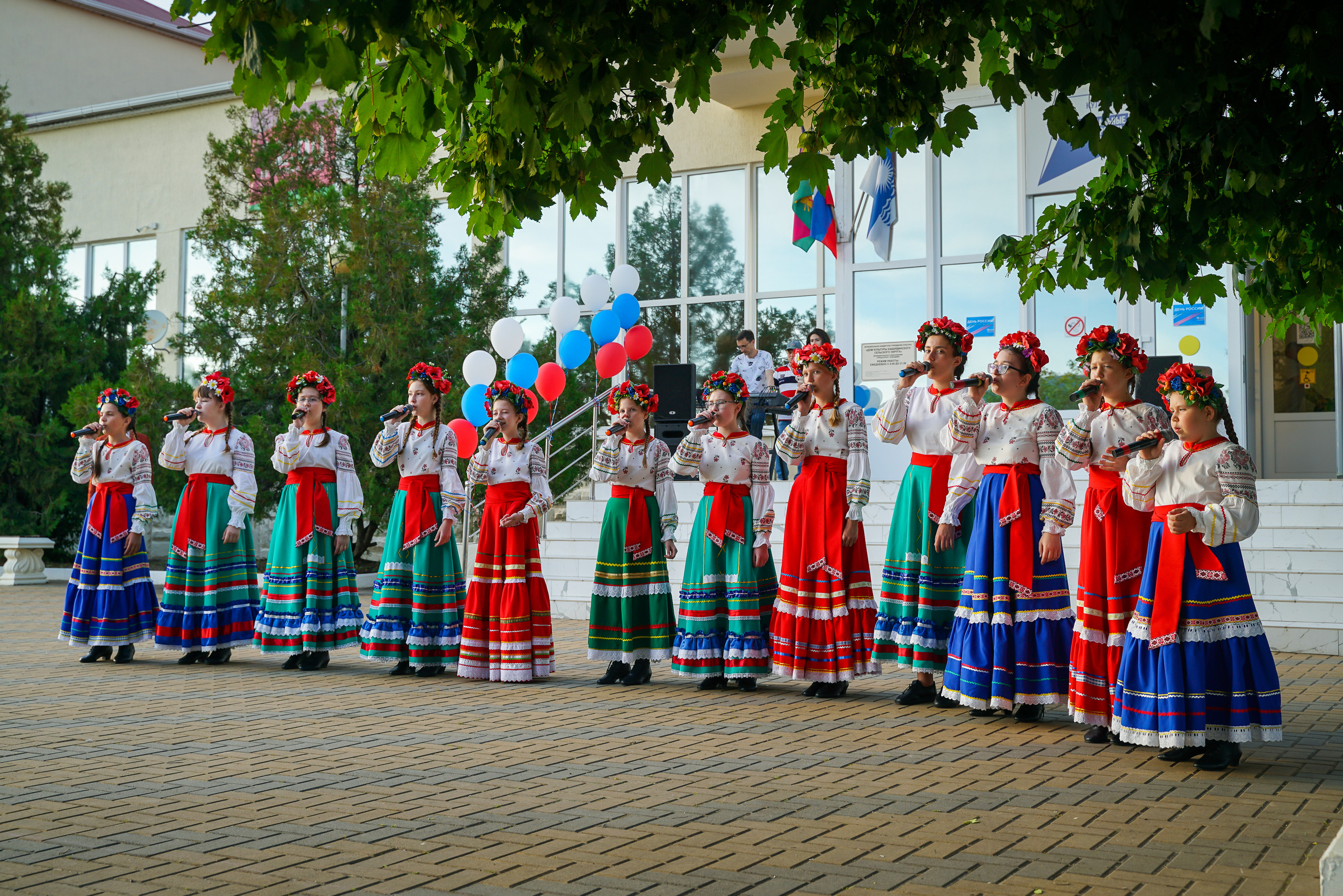 День России. Концерт. Жизнь курорта Кабардинка в фотографиях