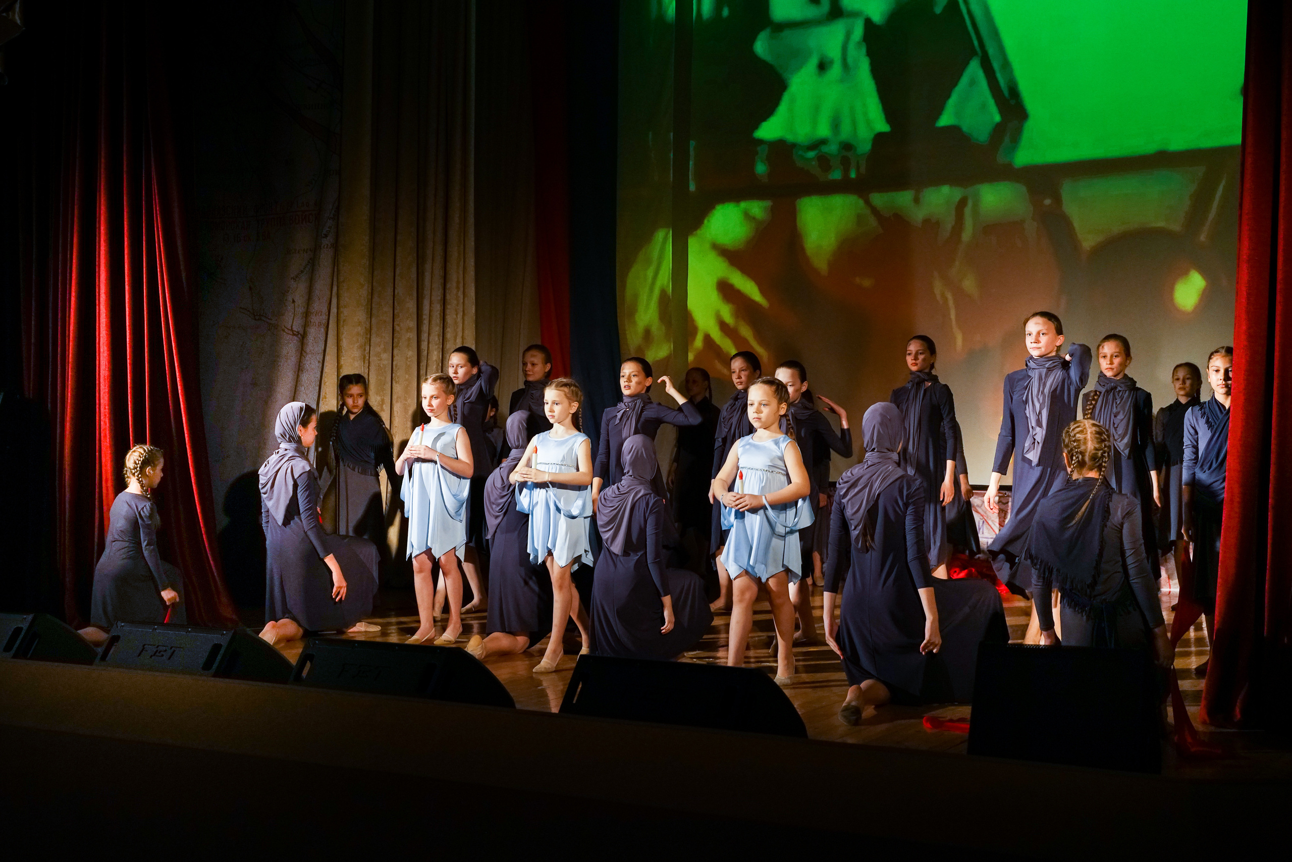 Концерт к 9 мая. ДК Кабардинка. Жизнь курорта Кабардинка в фотографиях