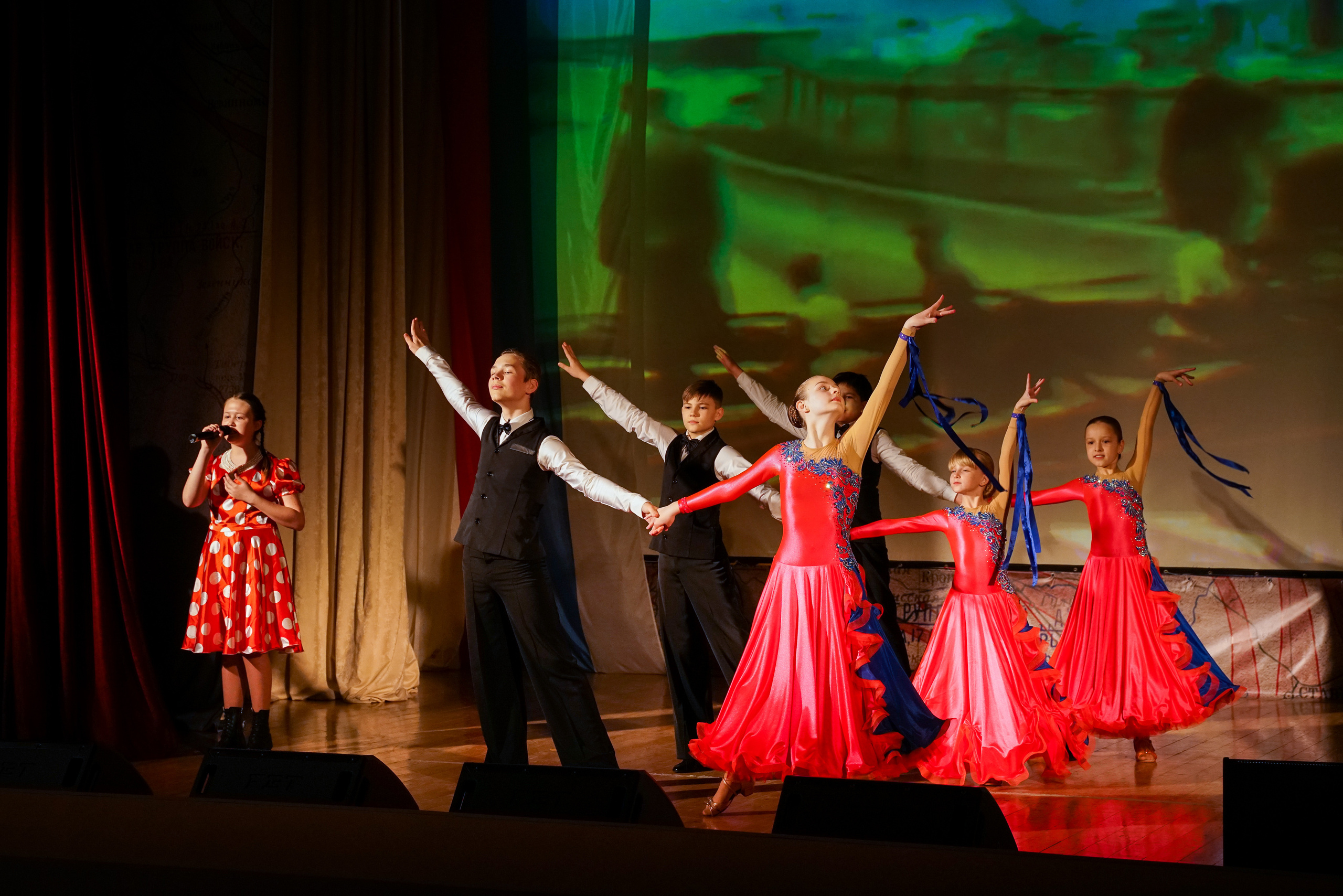 Концерт к 9 мая. ДК Кабардинка. Жизнь курорта Кабардинка в фотографиях