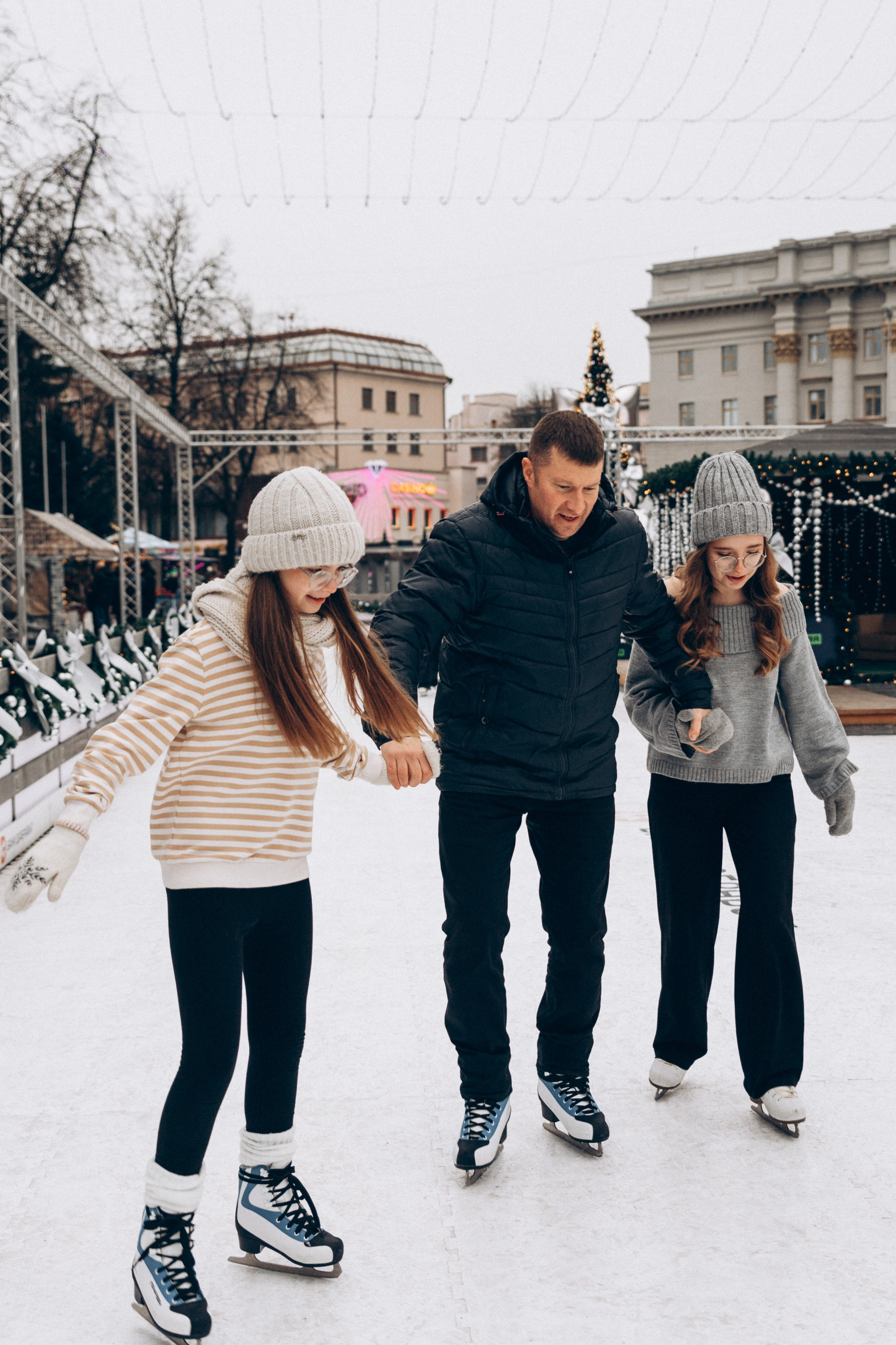 Каток. Репортажный и детский фотограф в Минске