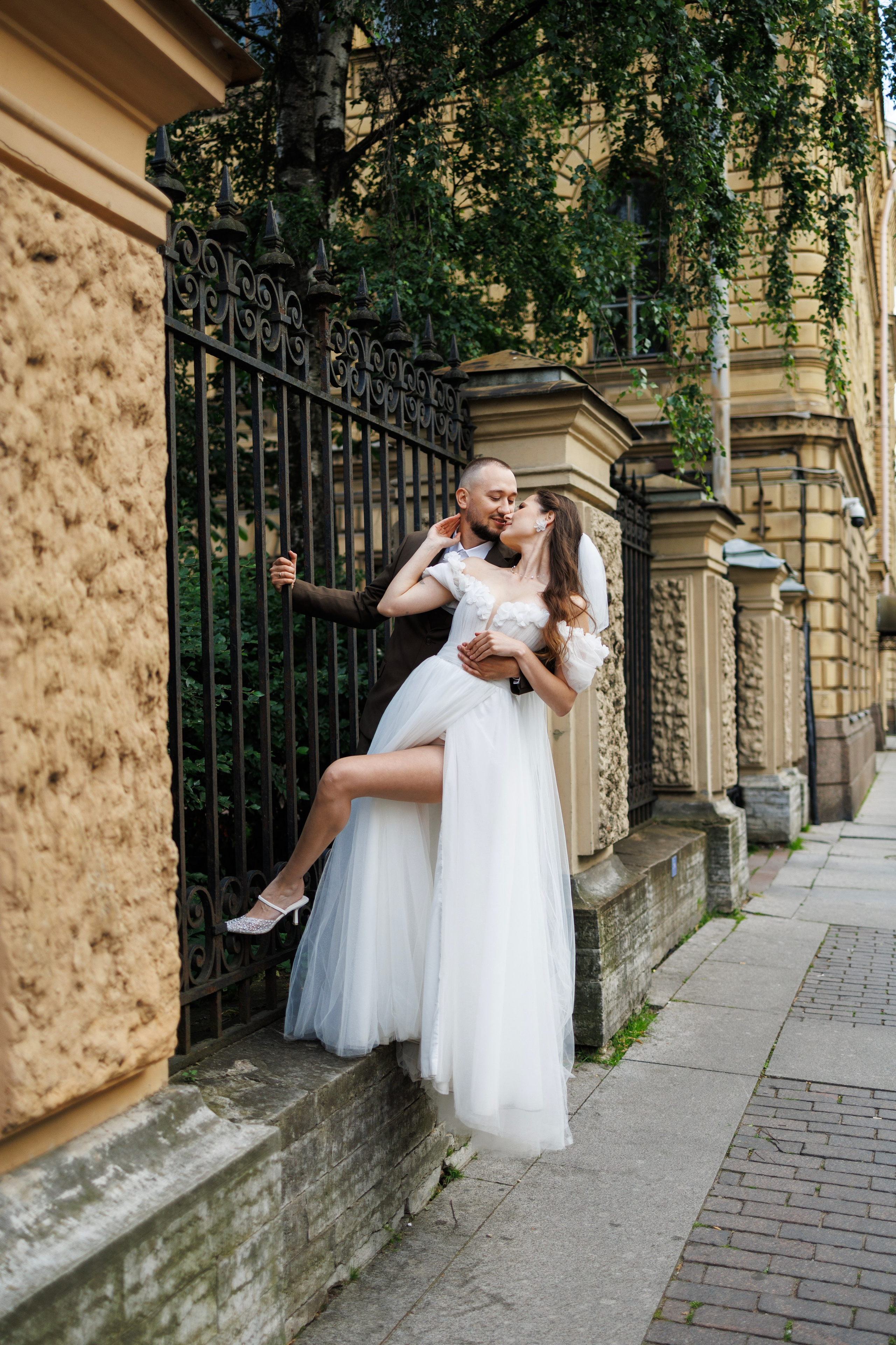 Руслан и Виолетта — Исаакий, Зимняя канавка. Боженова Елена фотограф Санкт-Петербург