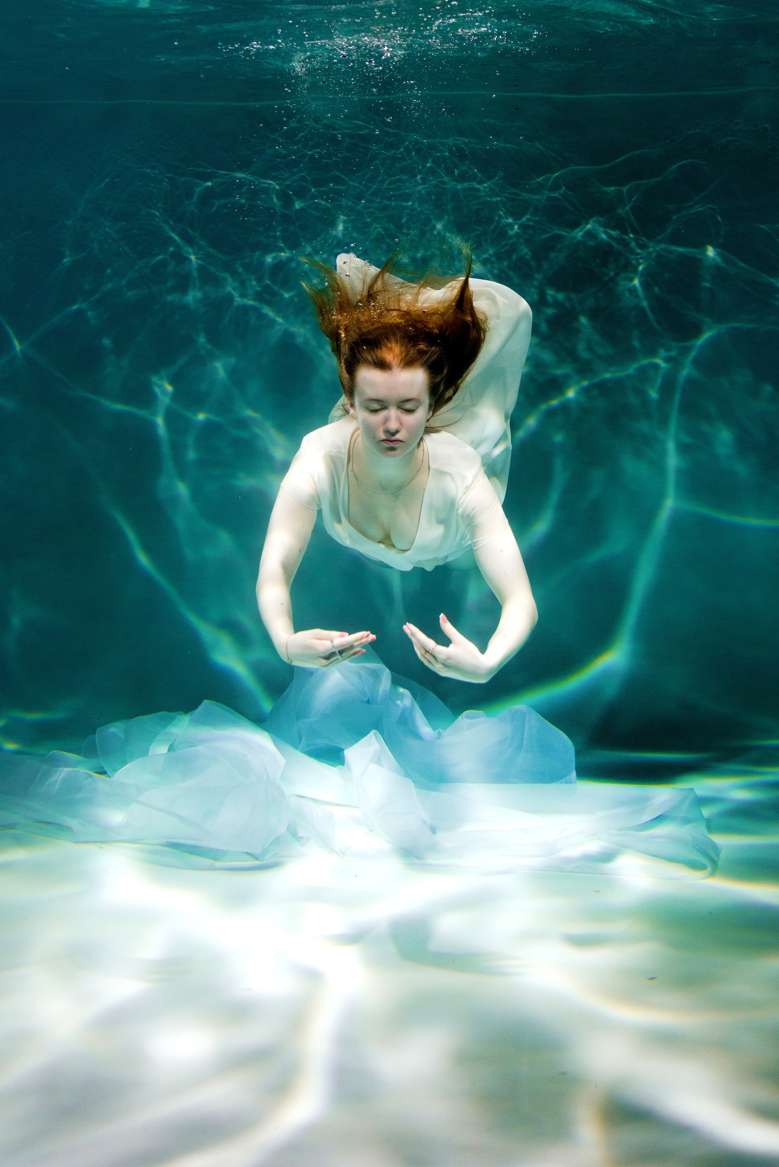 Под водой. Фотограф и дизайнер в Москве Екатерина Лобачева