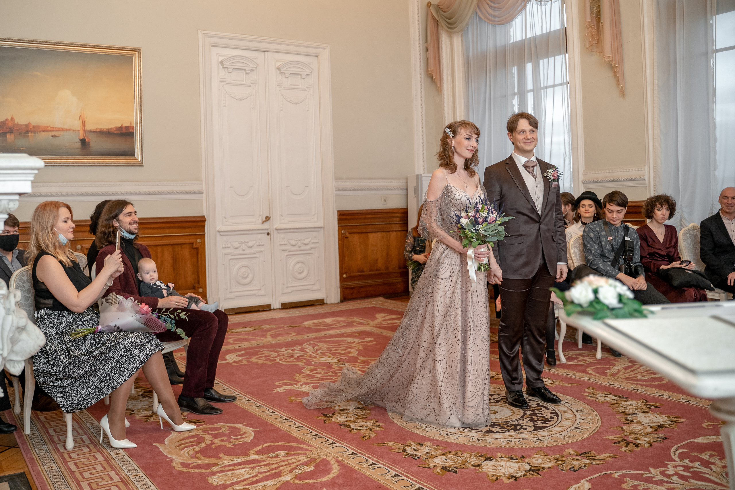 Анна и Евгений. Санкт-Петербург, 1 дворец. Фотограф в Петергофе