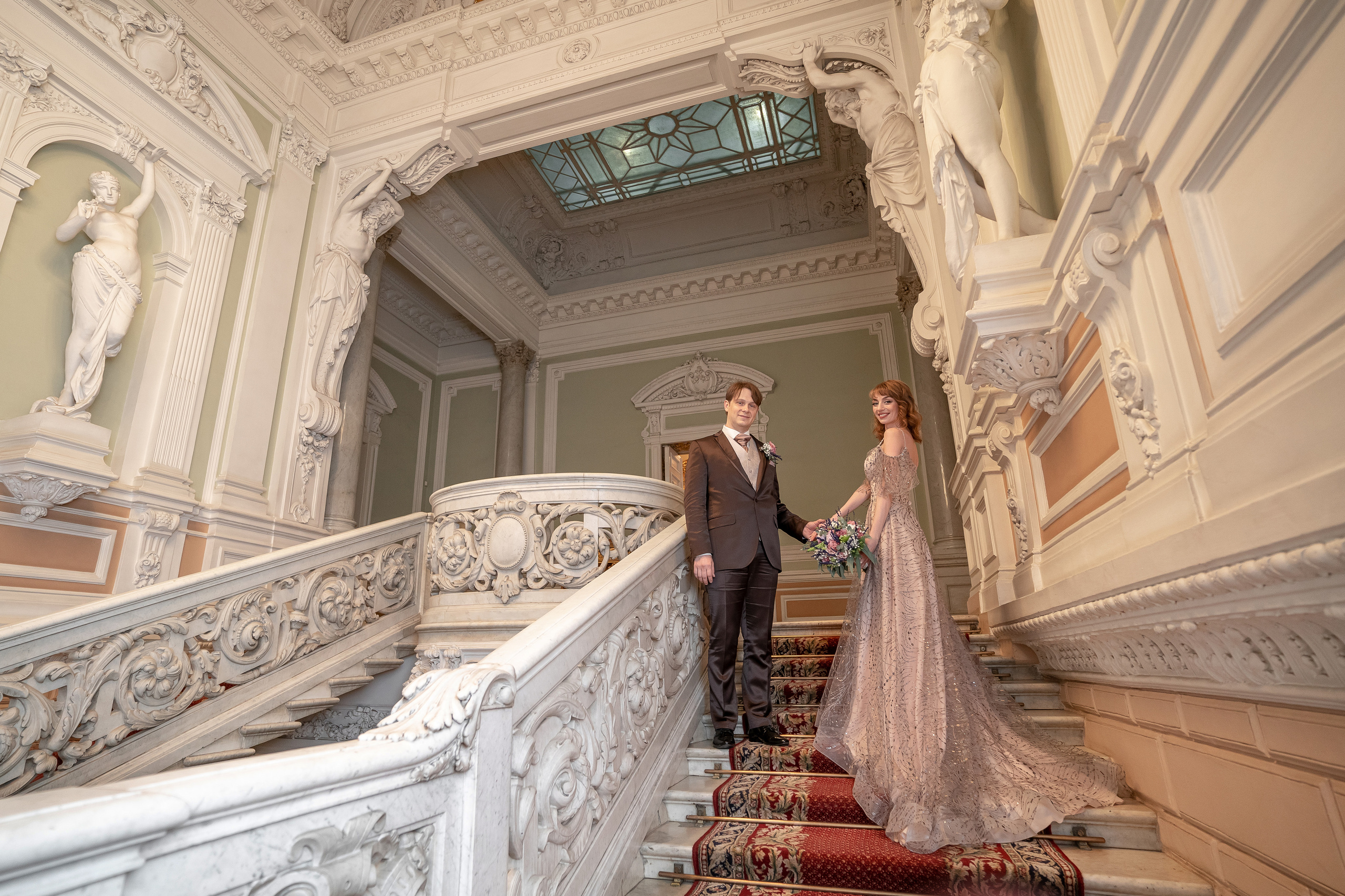 Анна и Евгений. Санкт-Петербург, 1 дворец. Фотограф в Петергофе