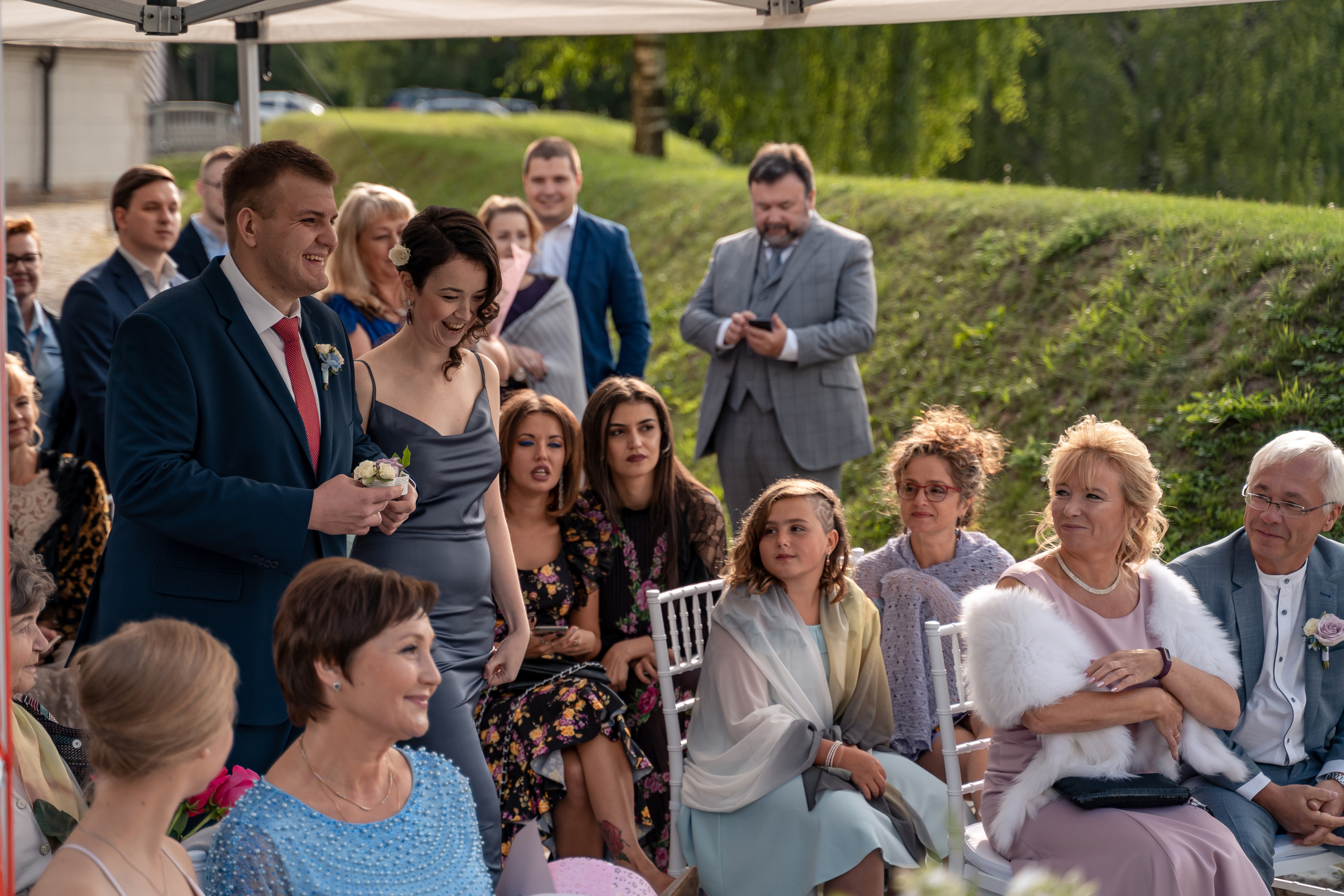 Евгений и Валерия. Павловск, замок БИП. Фотограф в Петергофе