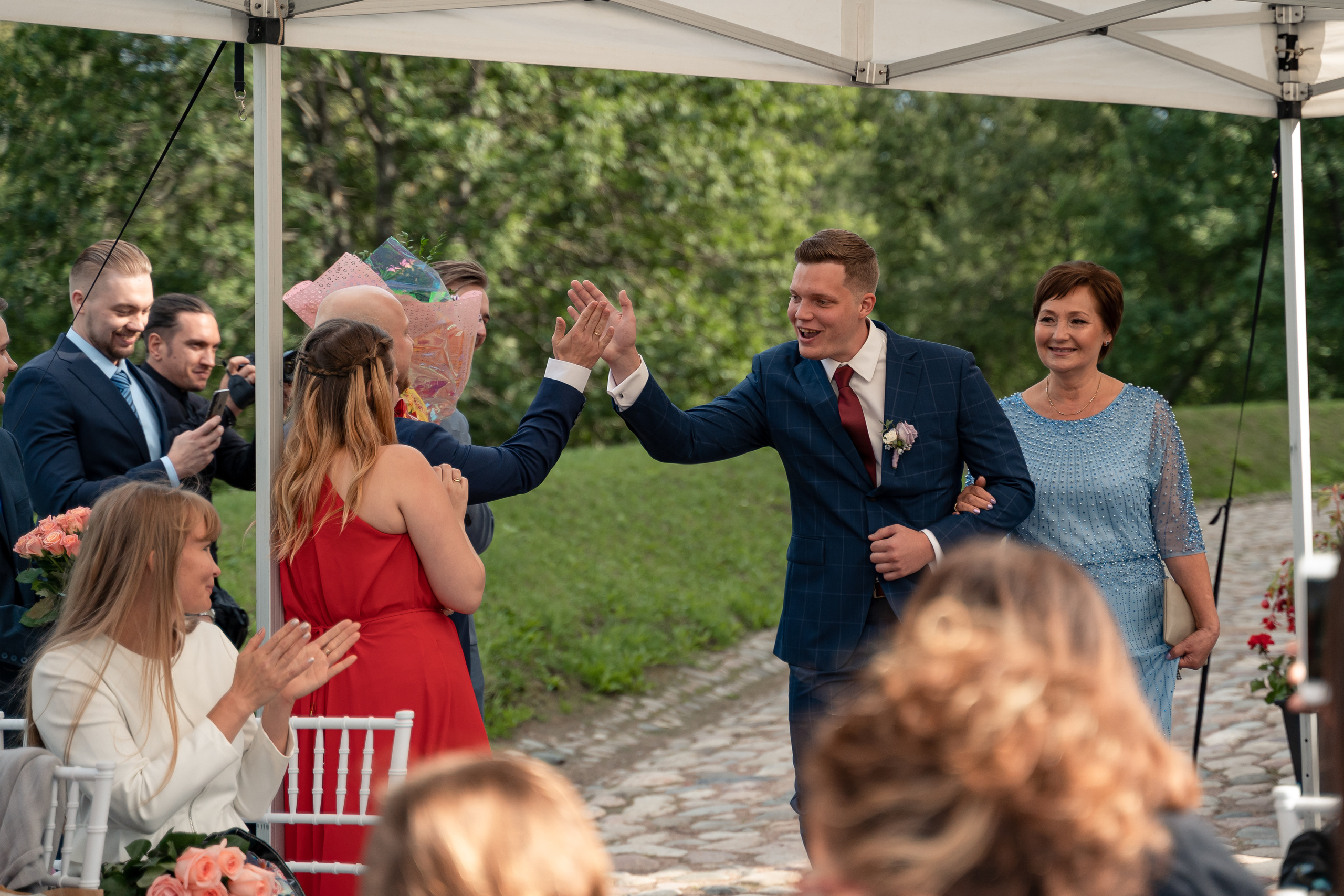 Евгений и Валерия. Павловск, замок БИП. Фотограф в Петергофе