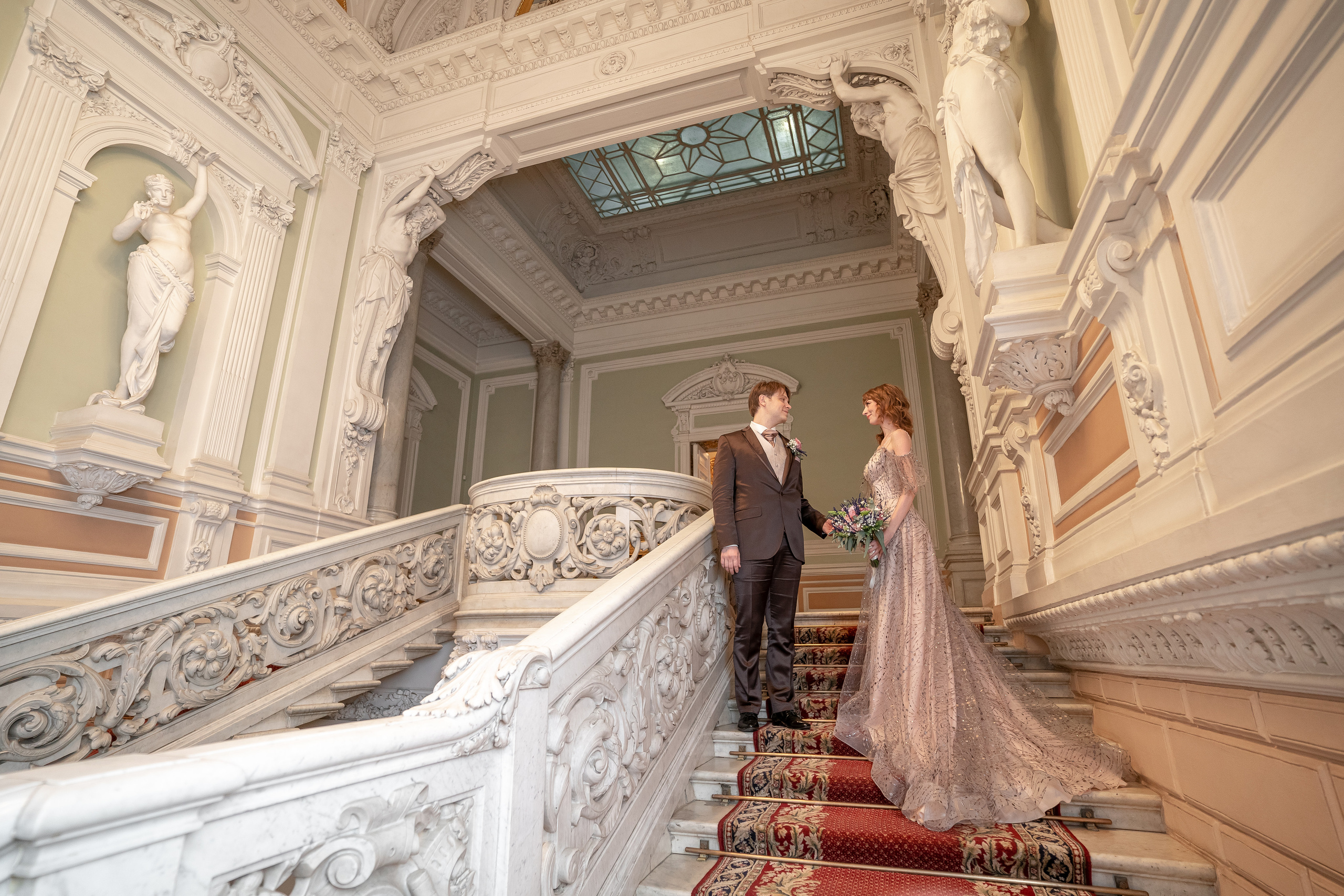 Анна и Евгений. Санкт-Петербург, 1 дворец. Фотограф в Петергофе