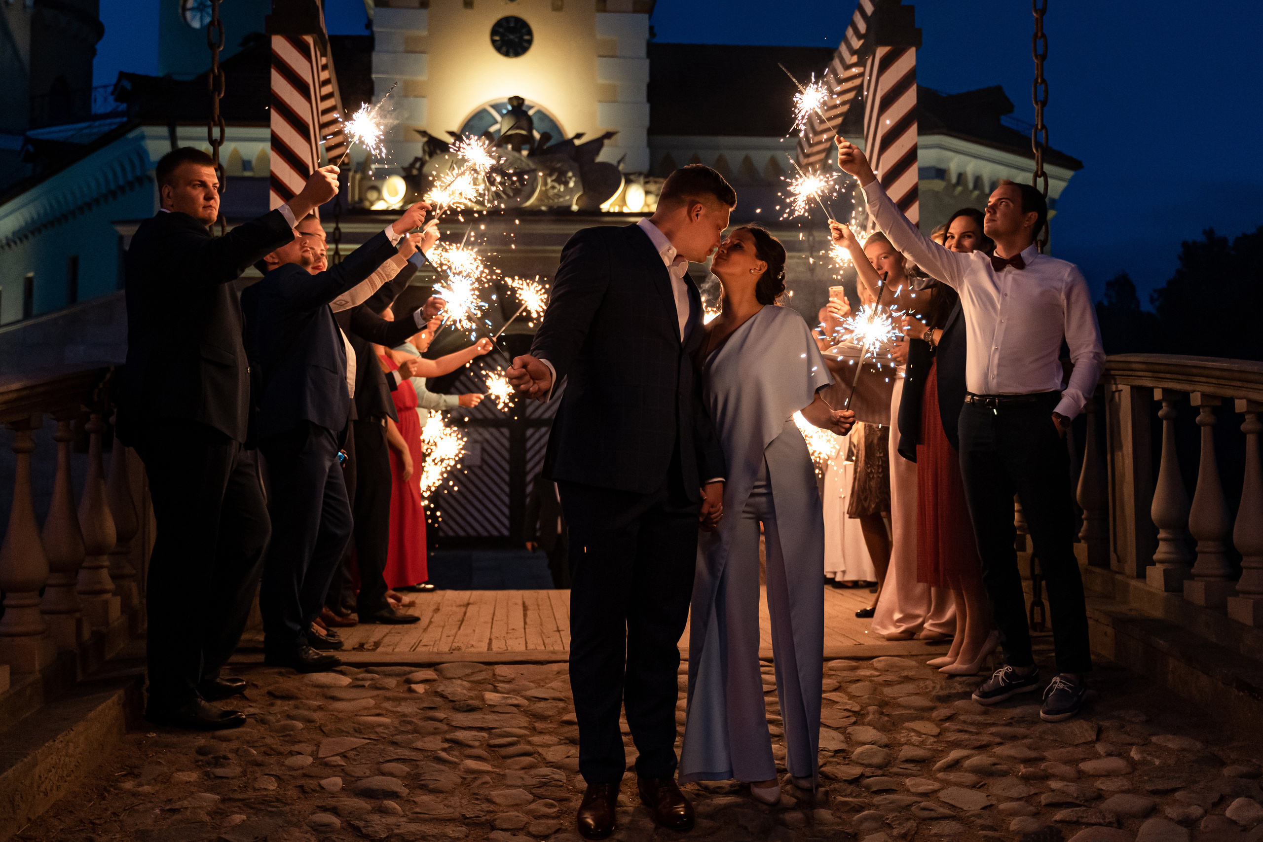Евгений и Валерия. Павловск, замок БИП. Фотограф в Петергофе
