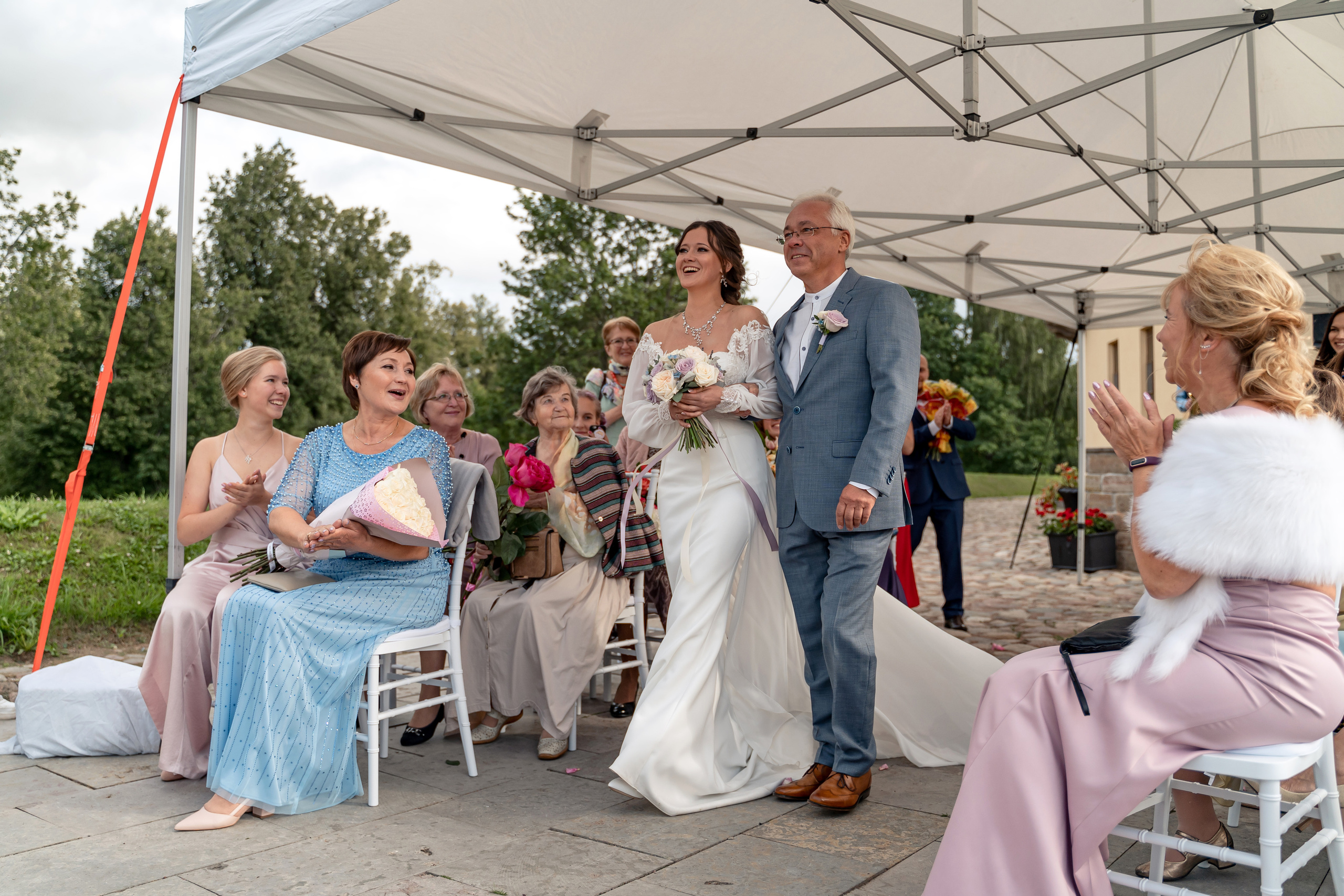 Евгений и Валерия. Павловск, замок БИП. Фотограф в Петергофе