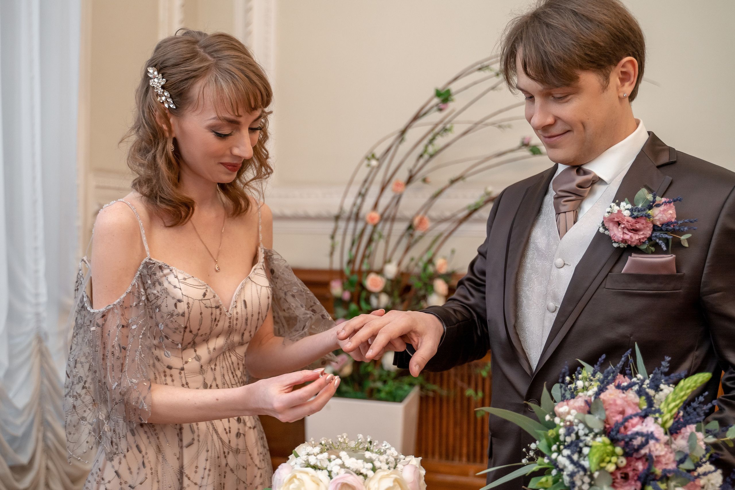 Анна и Евгений. Санкт-Петербург, 1 дворец. Фотограф в Петергофе