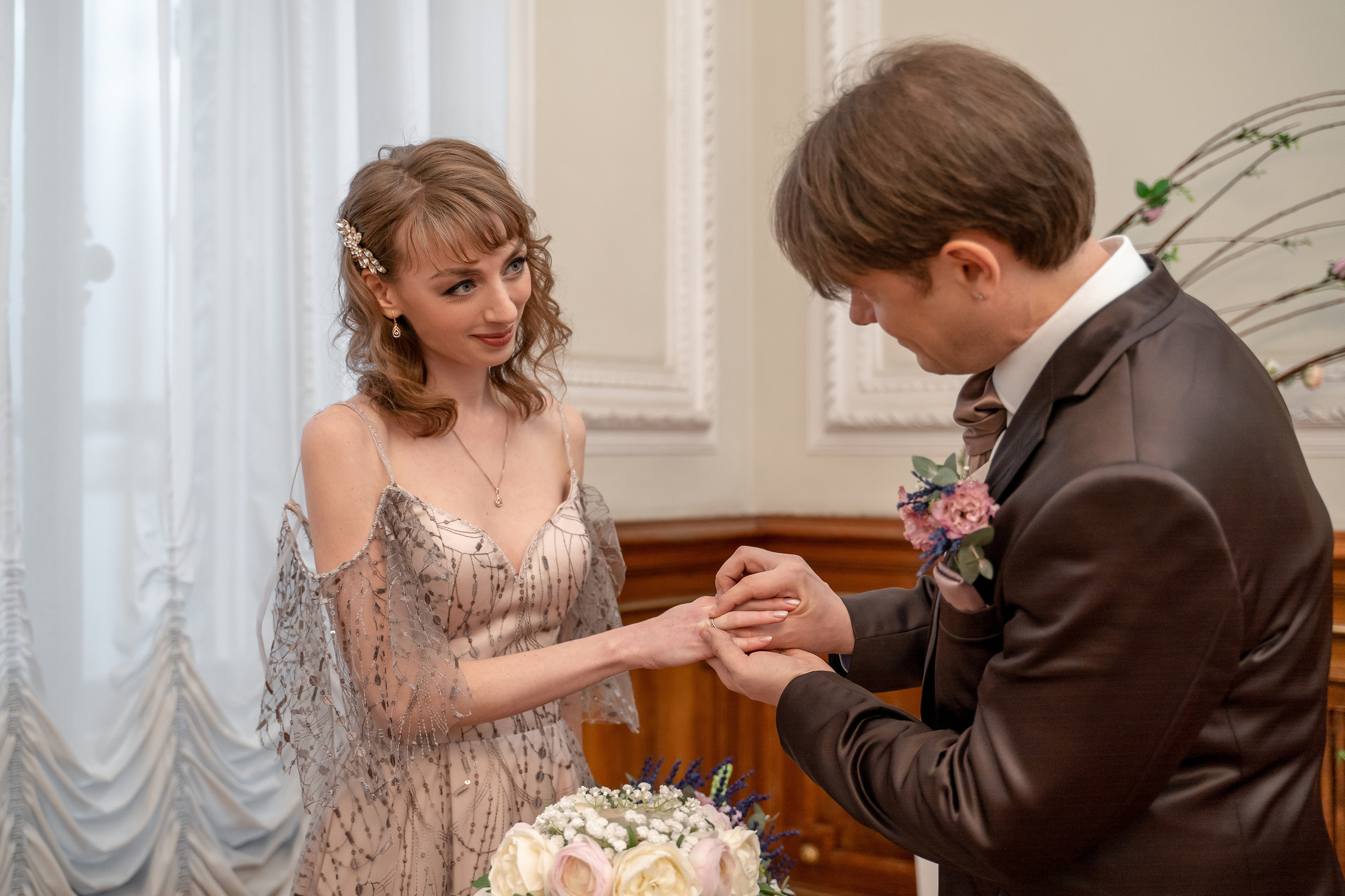 Анна и Евгений. Санкт-Петербург, 1 дворец. Фотограф в Петергофе