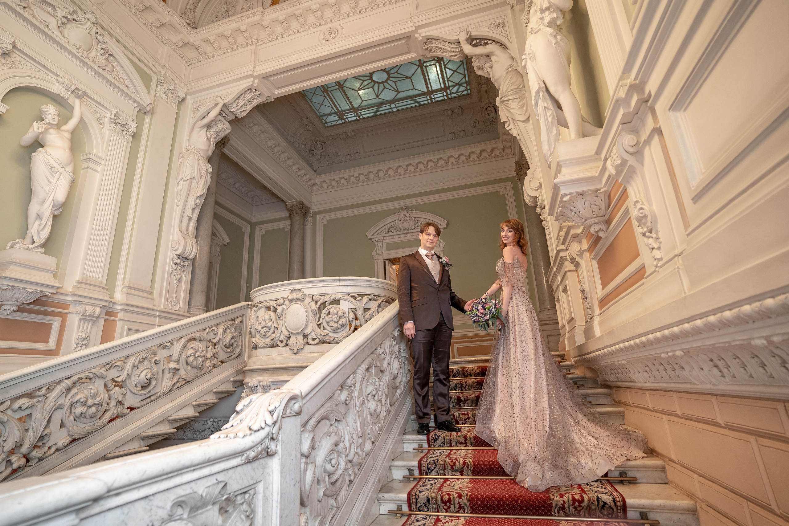 Анна и Евгений. Санкт-Петербург, 1 дворец. Фотограф в Петергофе