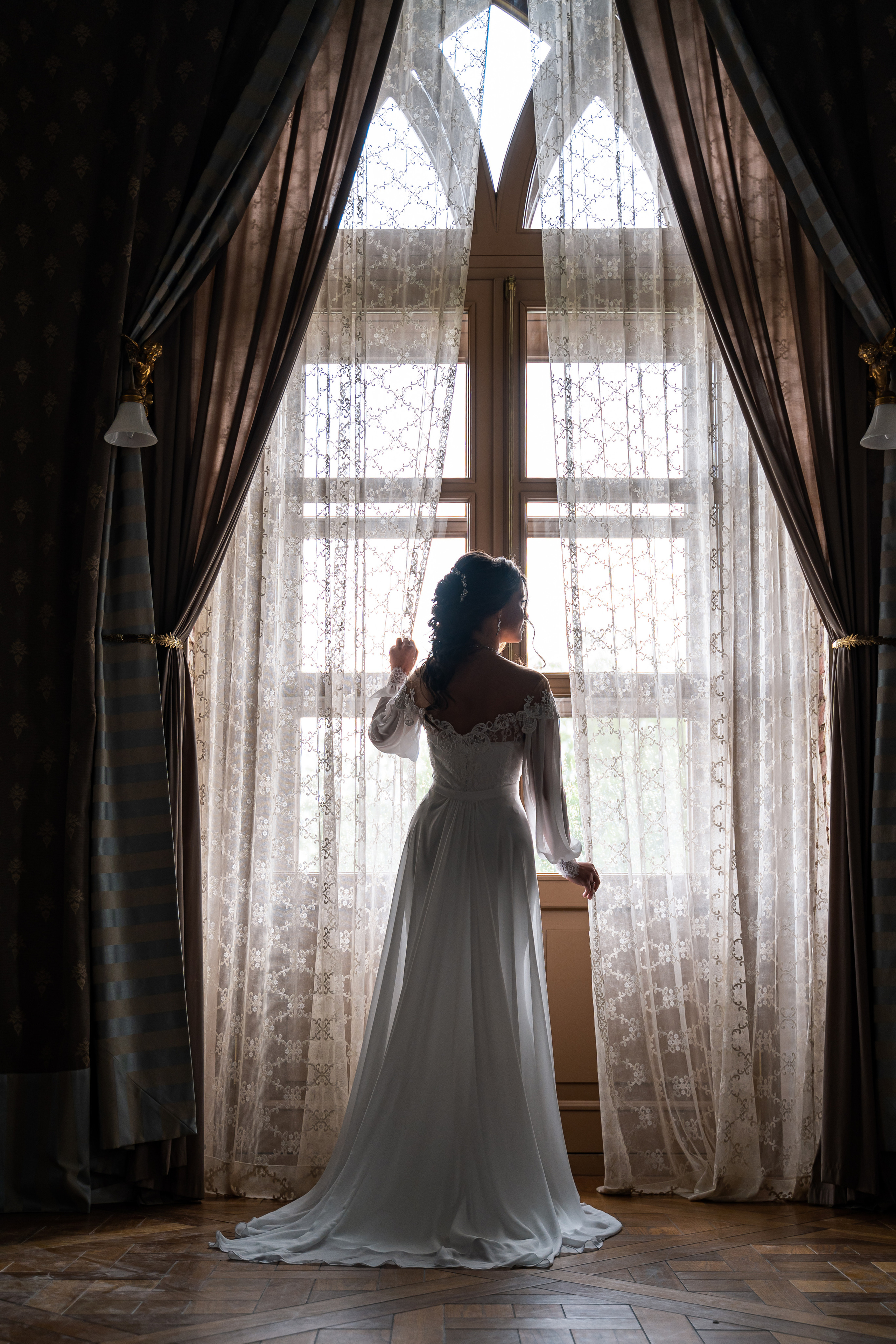 Евгений и Валерия. Павловск, замок БИП. Фотограф в Петергофе