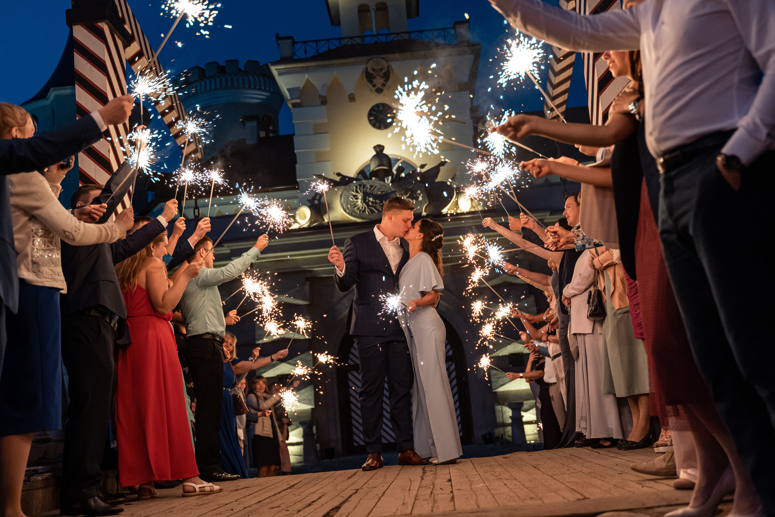 Евгений и Валерия. Павловск, замок БИП. Фотограф в Петергофе