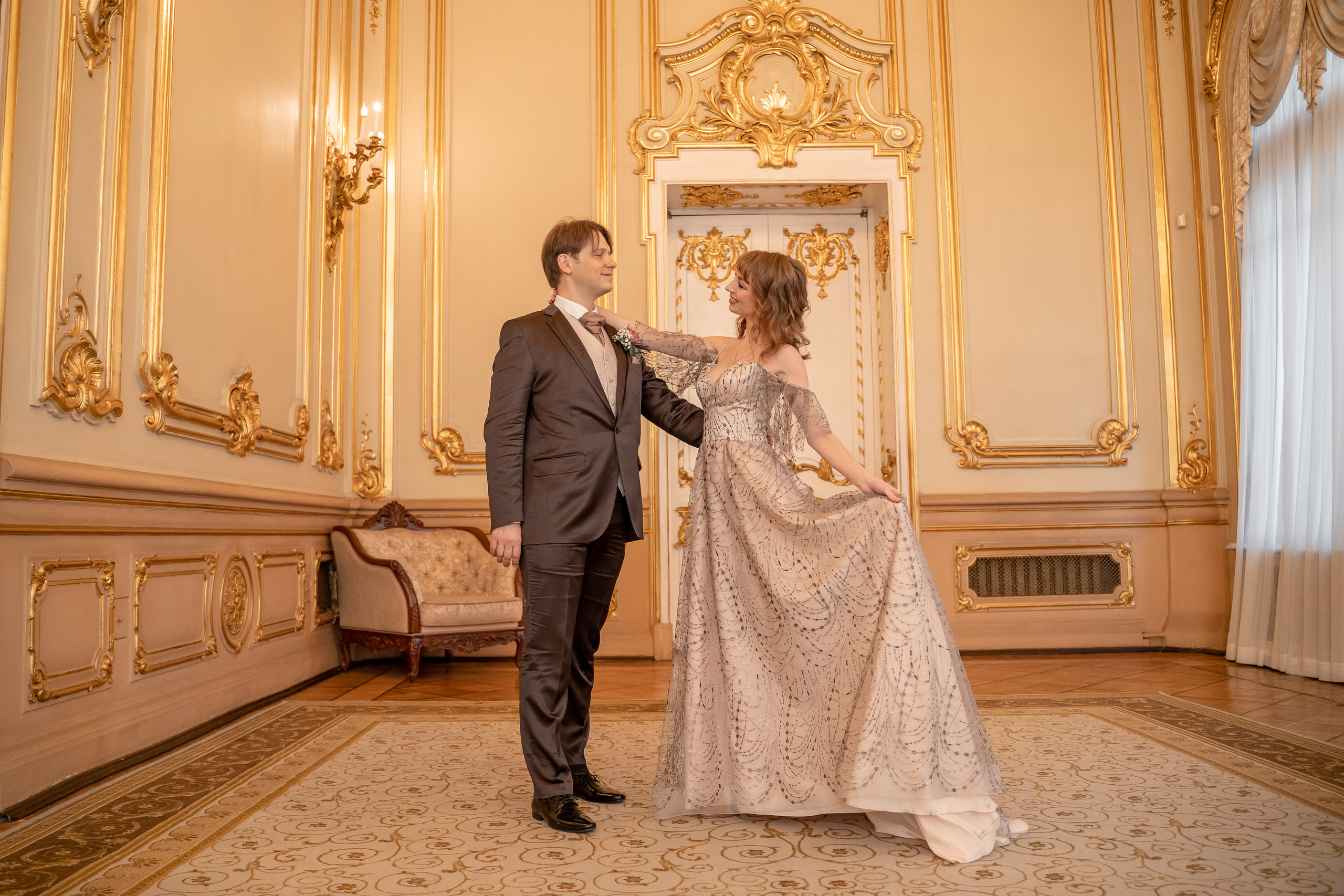Анна и Евгений. Санкт-Петербург, 1 дворец. Фотограф в Петергофе
