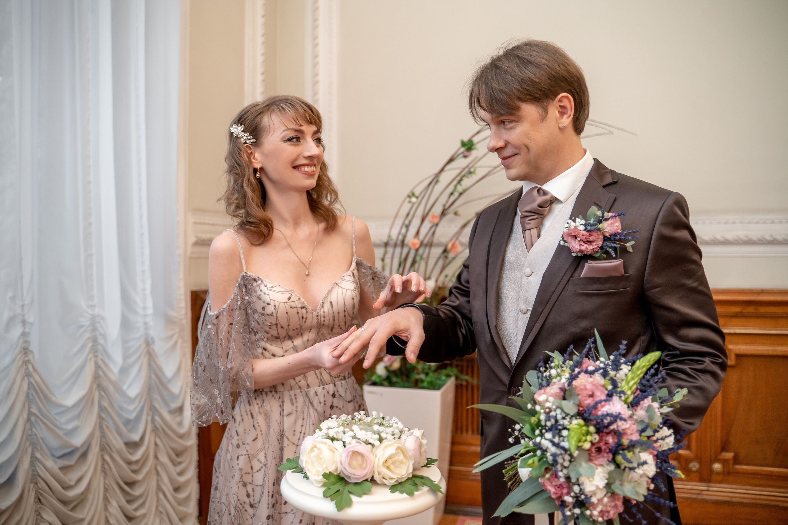 Анна и Евгений. Санкт-Петербург, 1 дворец. Фотограф в Петергофе