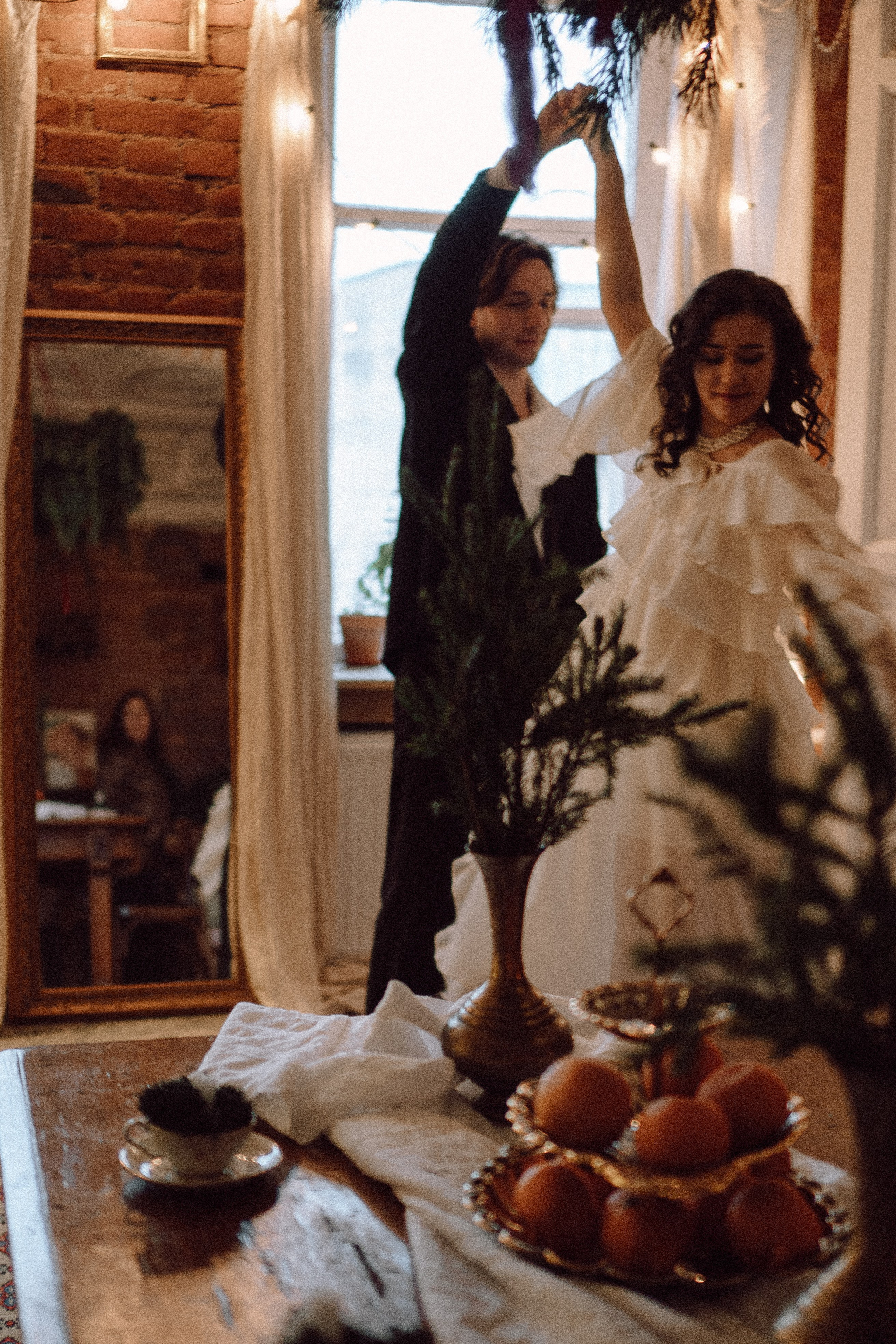 УТРО ЖЕНИХА И НЕВЕСТЫ В ФОТОСТУДИИ И ОСНОВНАЯ ФОТОСЕСИСИЯ ЗИМОЙ. Профессиональный фотограф, Санкт-Петербург — Виктория Богомолова