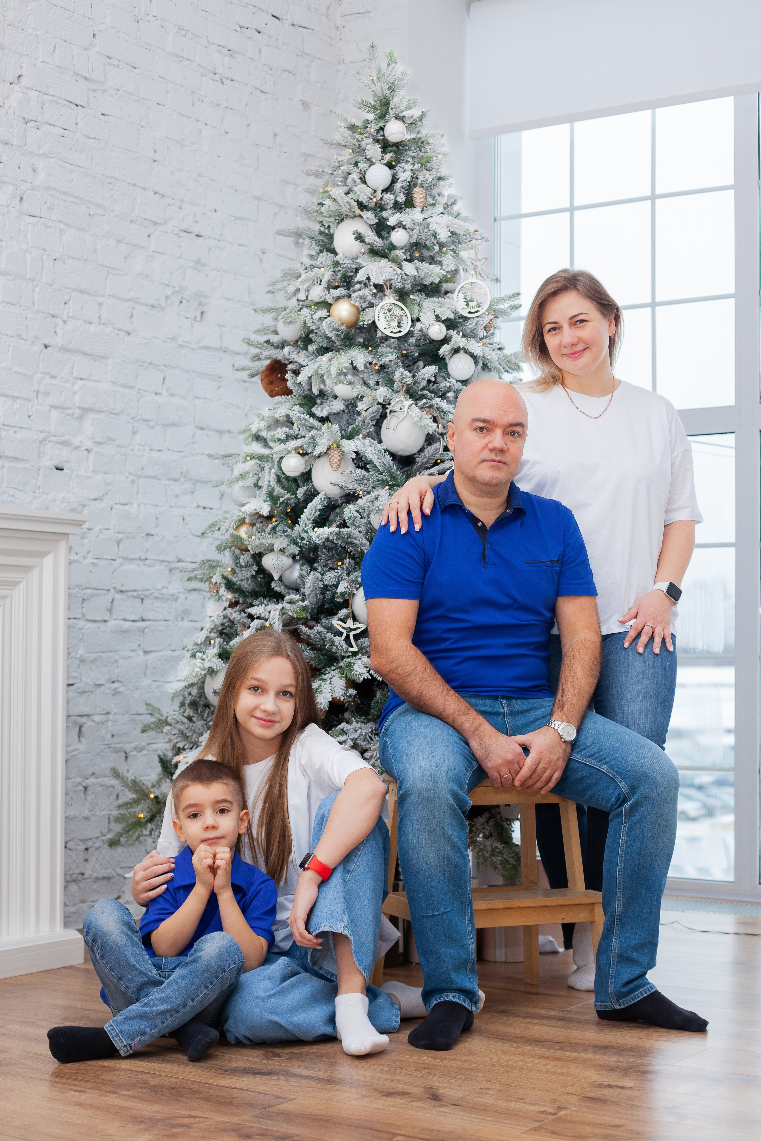 Новогодняя семейная фотосессия. Фотограф в Томске Евгения Гуляева