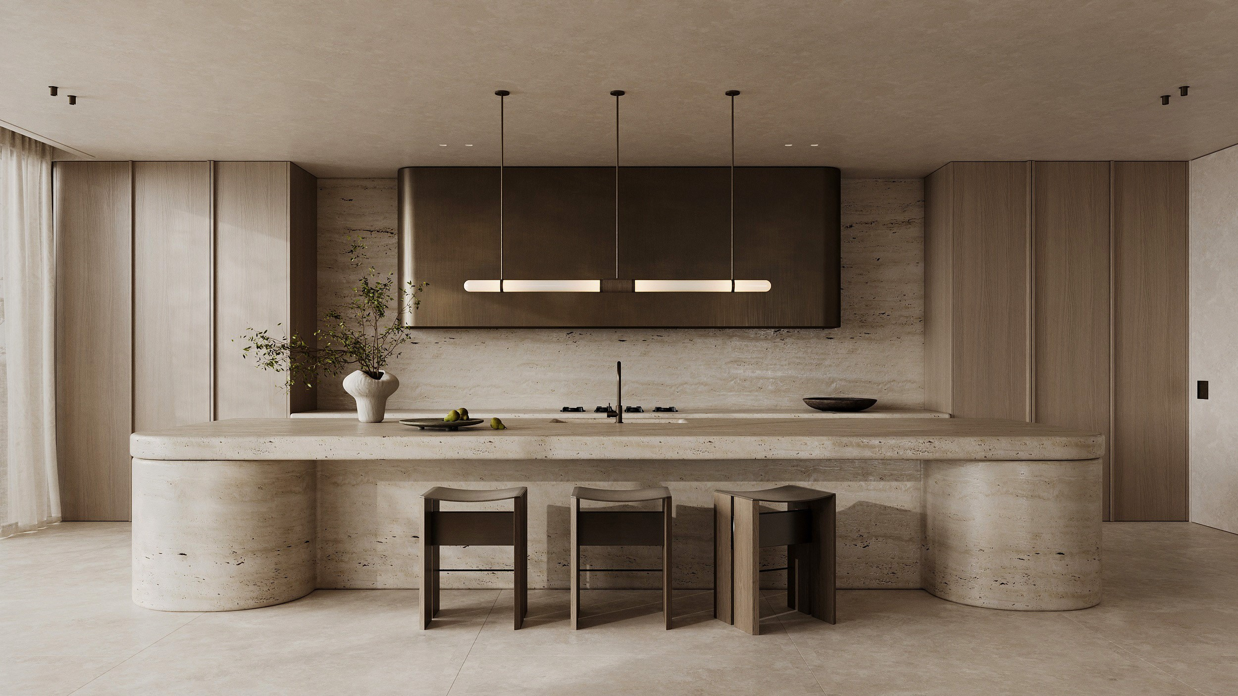 Villa N-94. Interior visualization