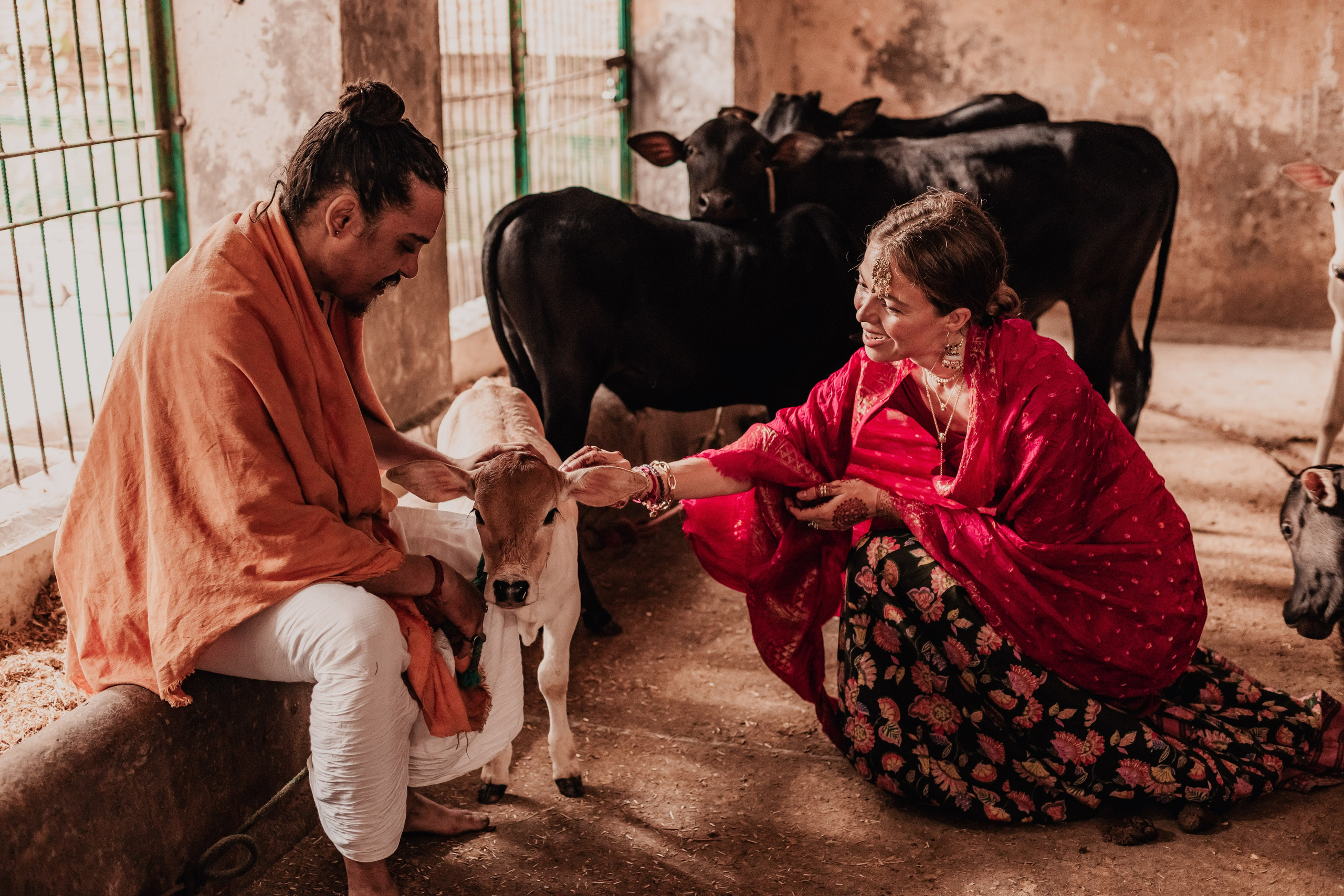 Devraha Baba Ji Ashram in Vrindavan. Мариам Багдасарян