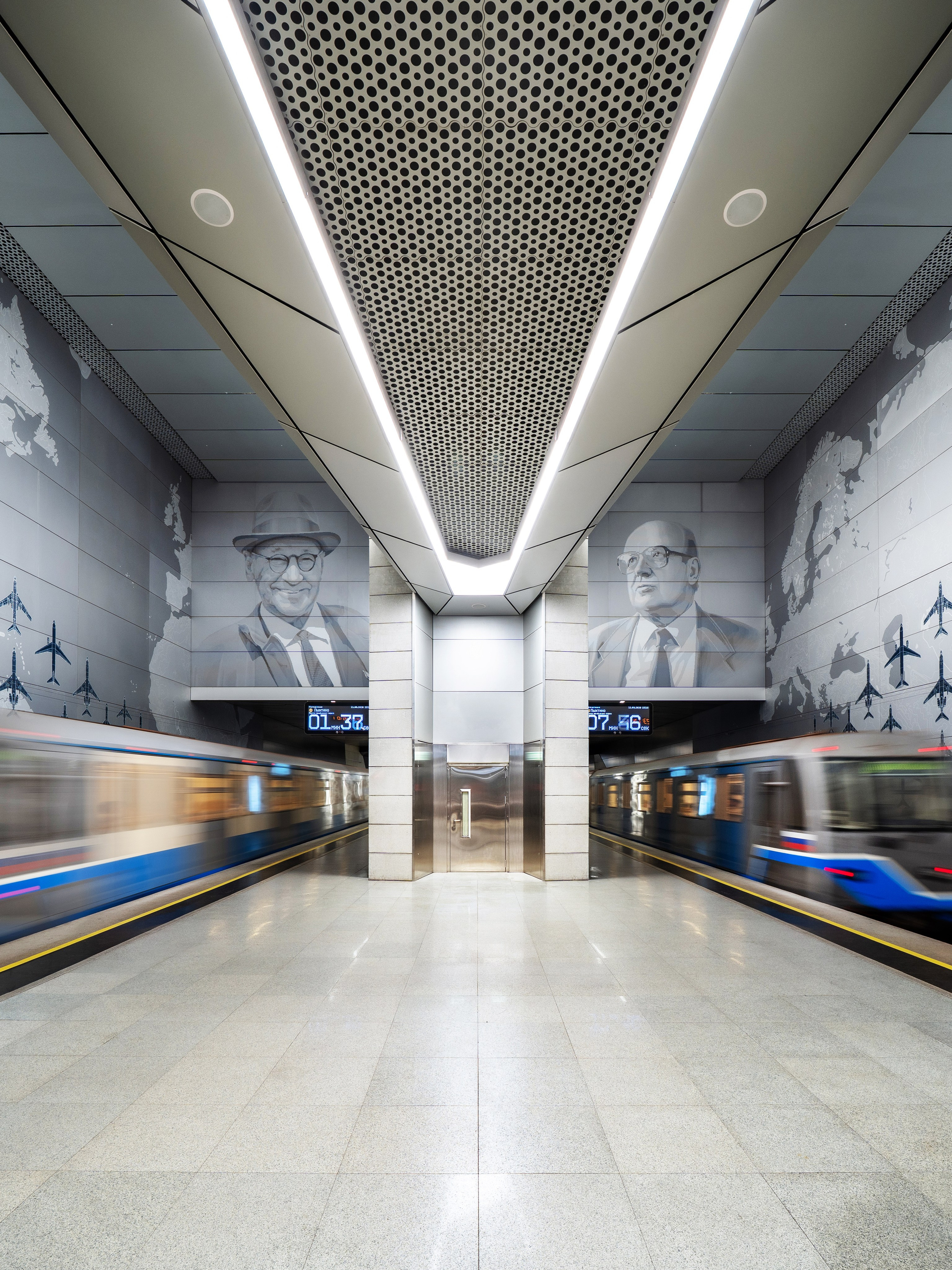 Московский метрополитен. Эд Тихонов. Городской фотограф