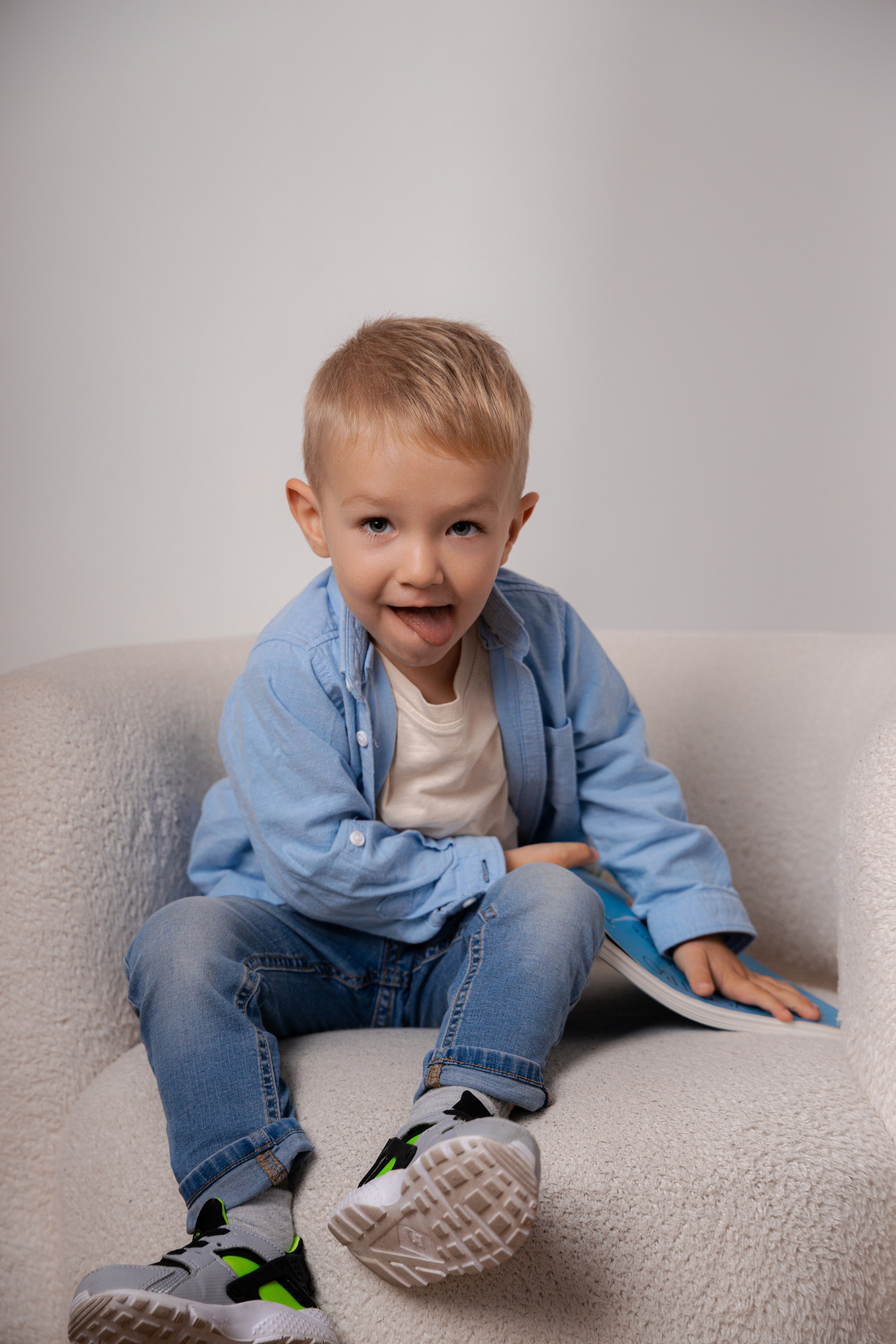 В студии. Фотограф Анастасия Пинчук