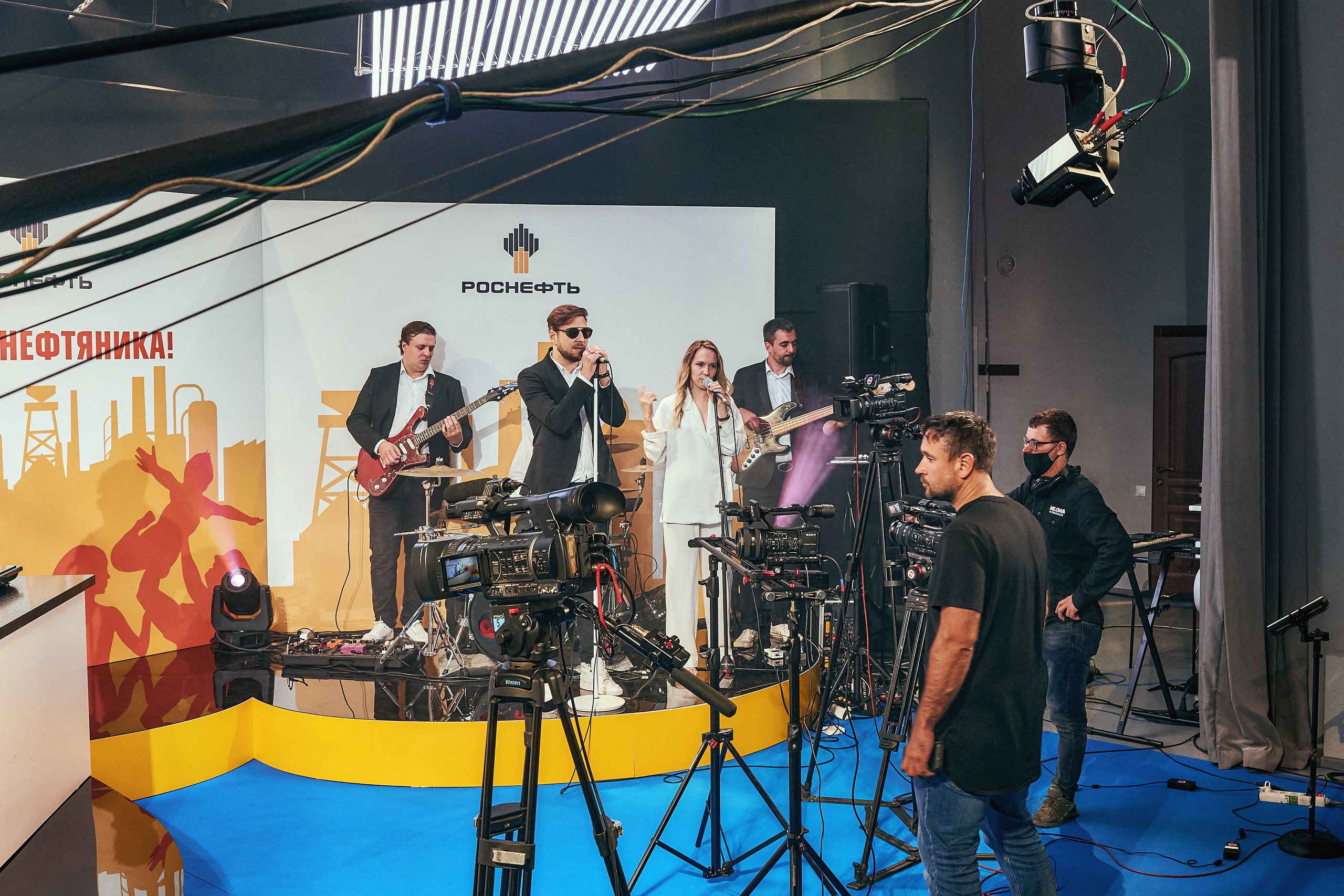 Портфолио репортажной фотосъёмки: "Роснефть" съёмка шоу для «День нефтяника». Фотограф Яковлев Роман — Красноярск