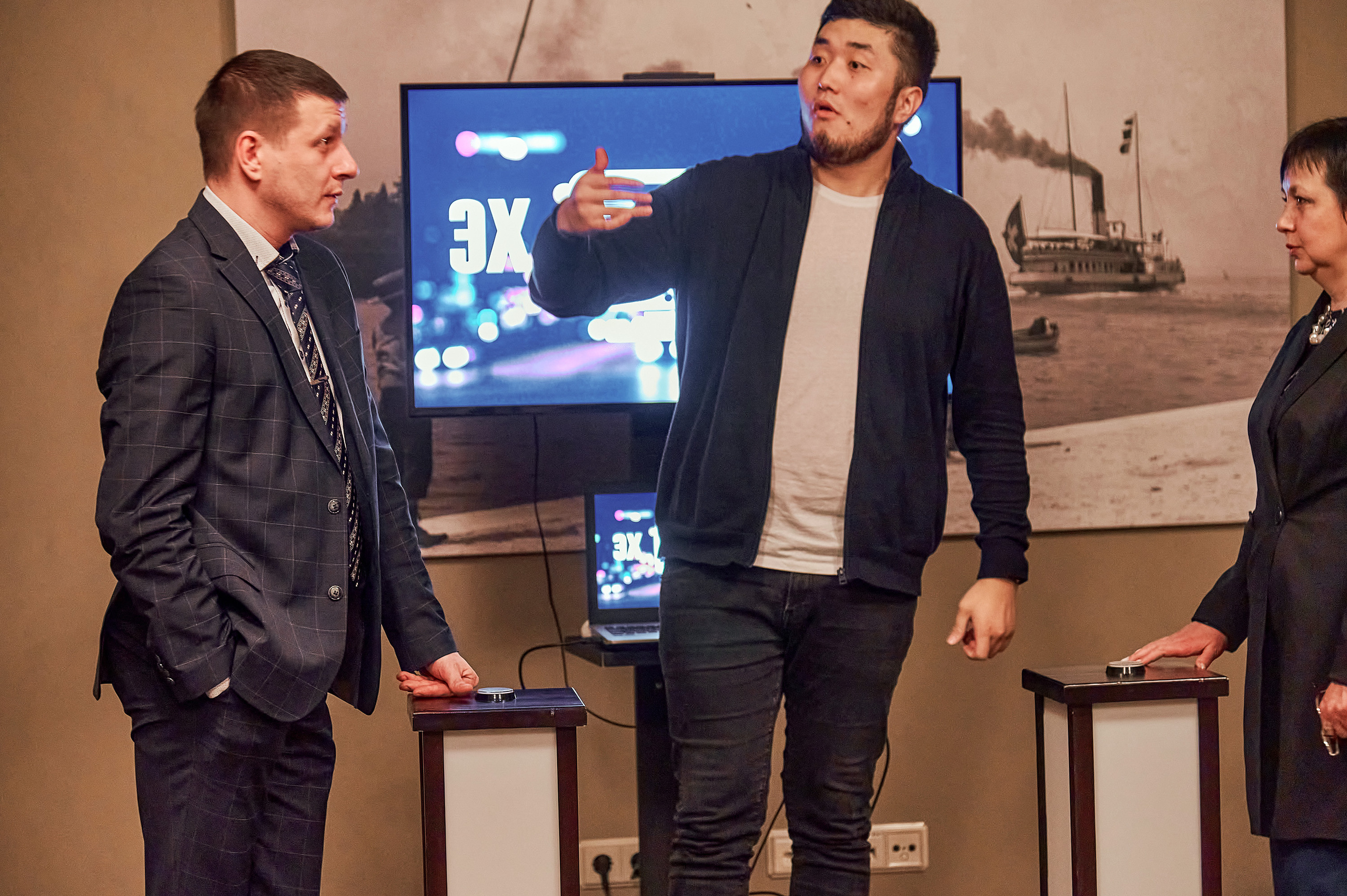 Портфолио репортажной фотосъёмки: "Сбербанк" Новый год. Фотограф Яковлев Роман — Красноярск