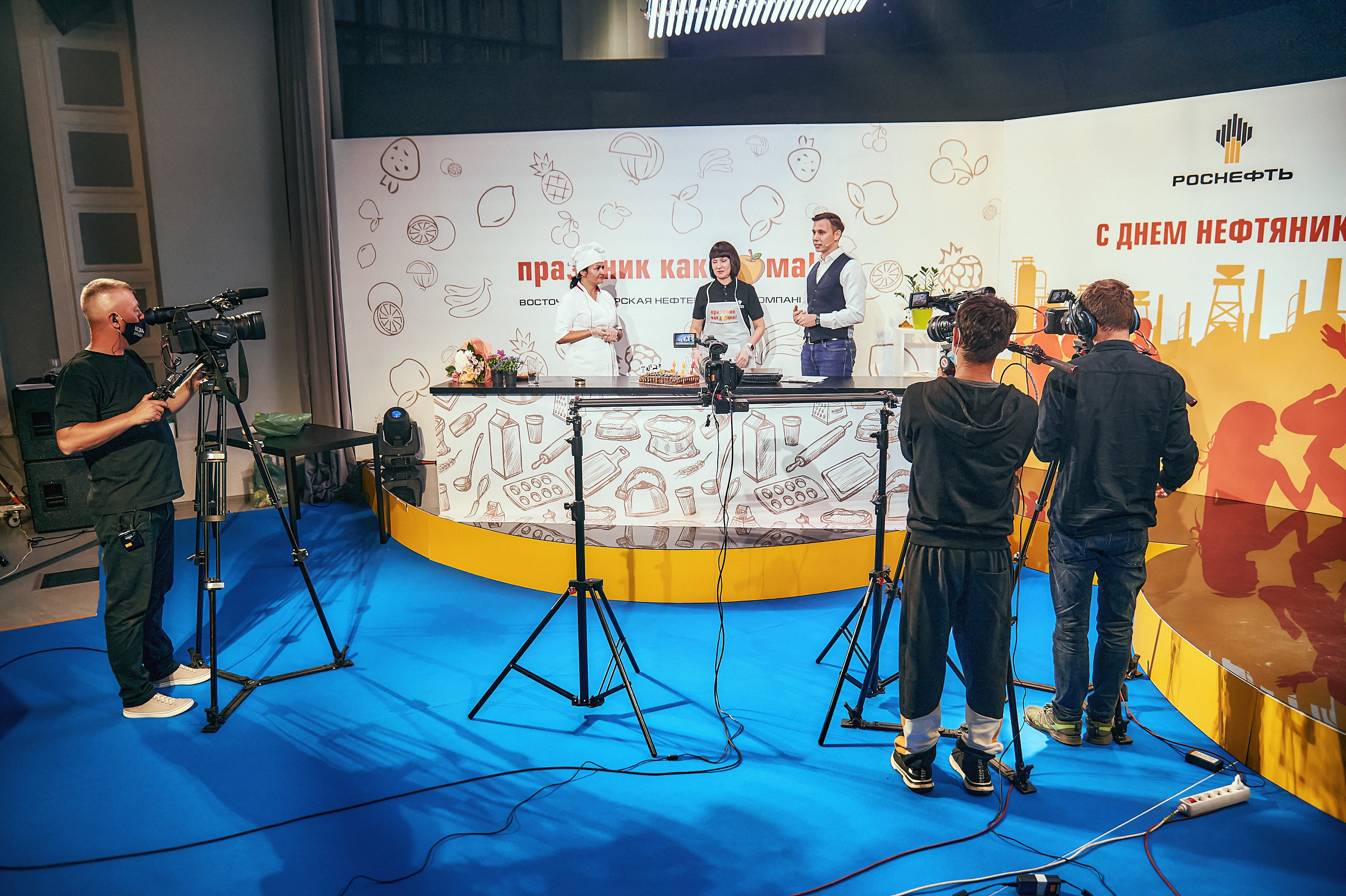 Портфолио репортажной фотосъёмки: "Роснефть" съёмка шоу для «День нефтяника». Фотограф Яковлев Роман — Красноярск