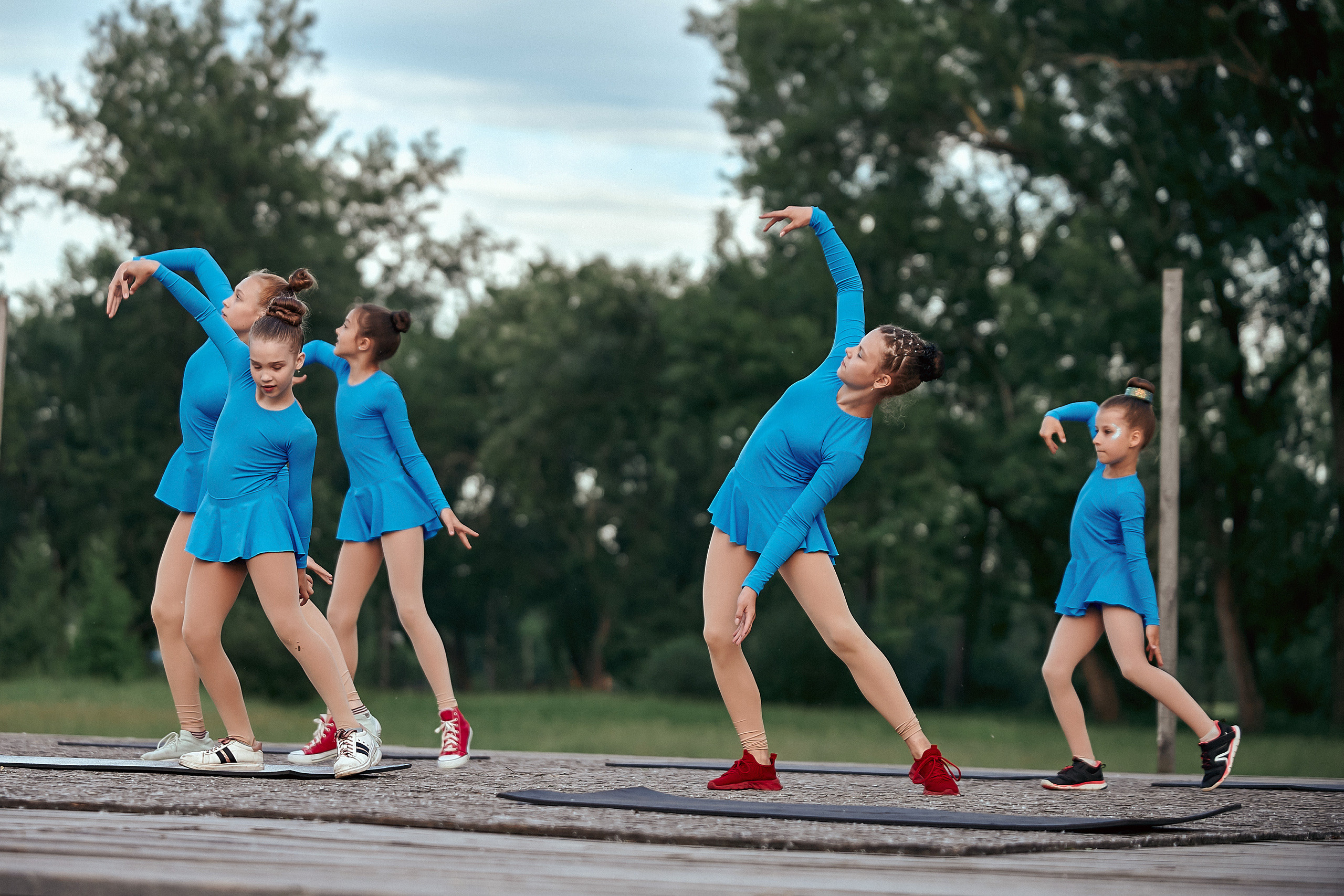 Портфолио репортажной фотосъёмки: Школа аэробики "Rise studio" на ост.Татышева. Фотограф Яковлев Роман — Красноярск