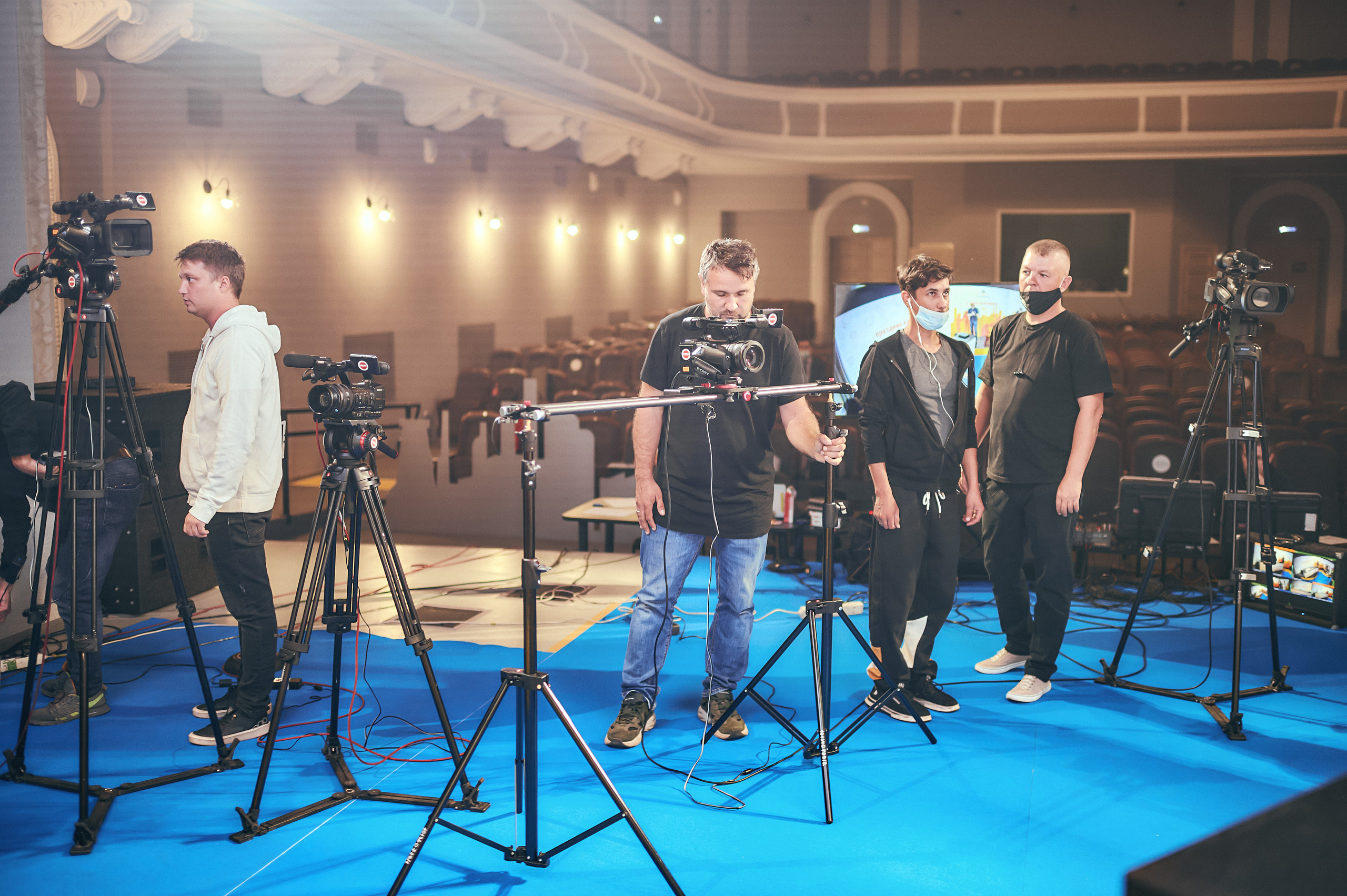 Портфолио репортажной фотосъёмки: "Роснефть" съёмка шоу для «День нефтяника». Фотограф Яковлев Роман — Красноярск