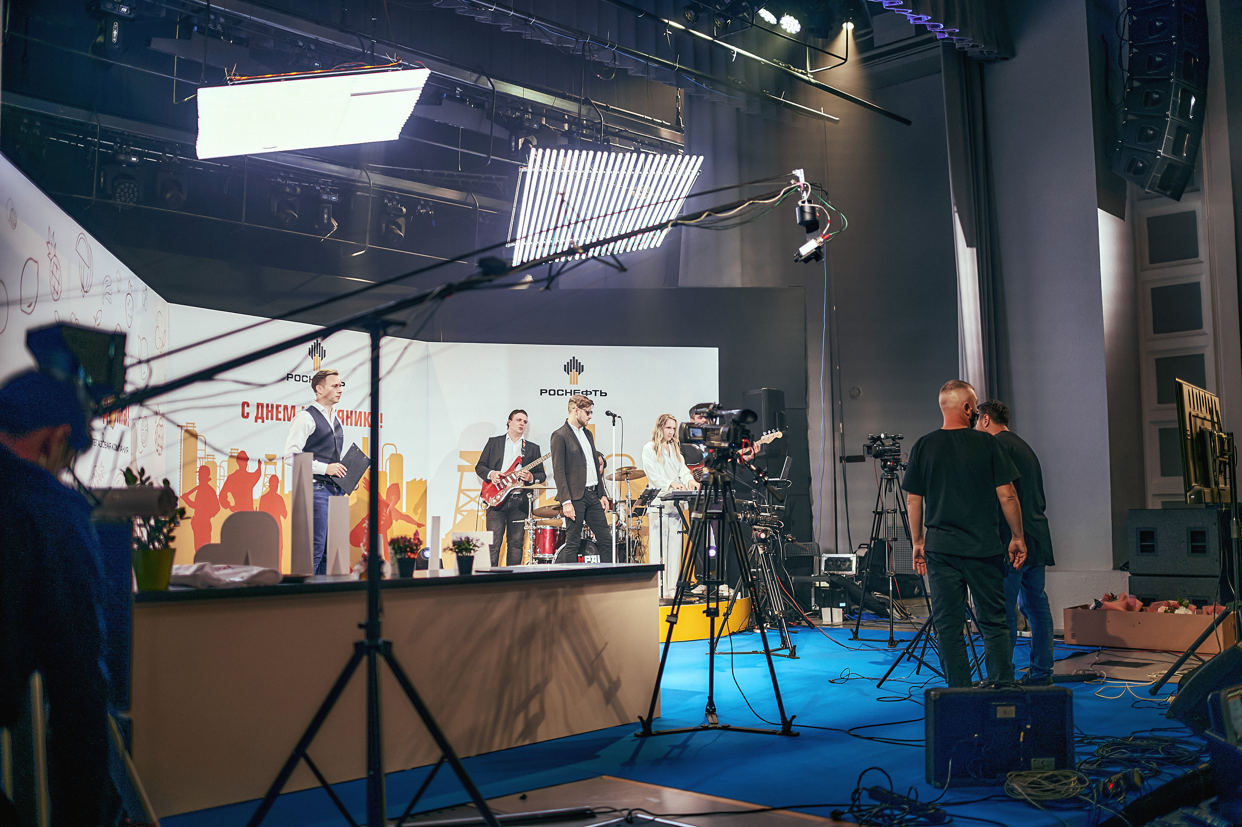 Портфолио репортажной фотосъёмки: "Роснефть" съёмка шоу для «День нефтяника». Фотограф Яковлев Роман — Красноярск