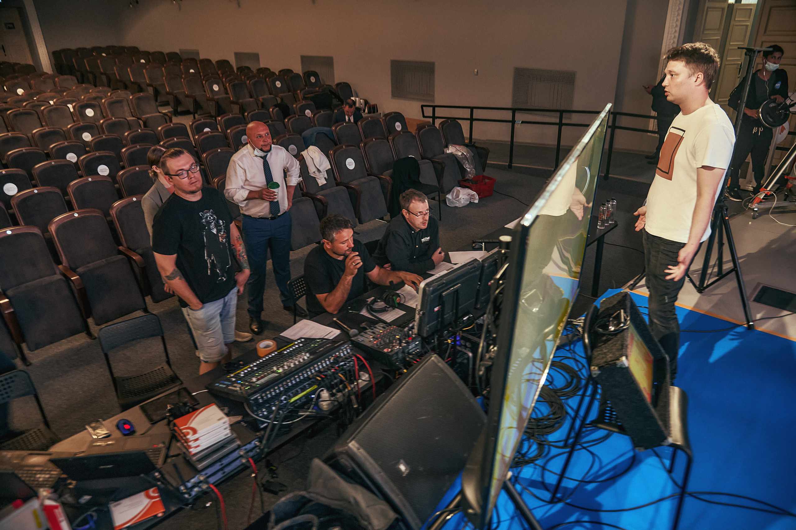 Портфолио репортажной фотосъёмки: "Роснефть" съёмка шоу для «День нефтяника». Фотограф Яковлев Роман — Красноярск