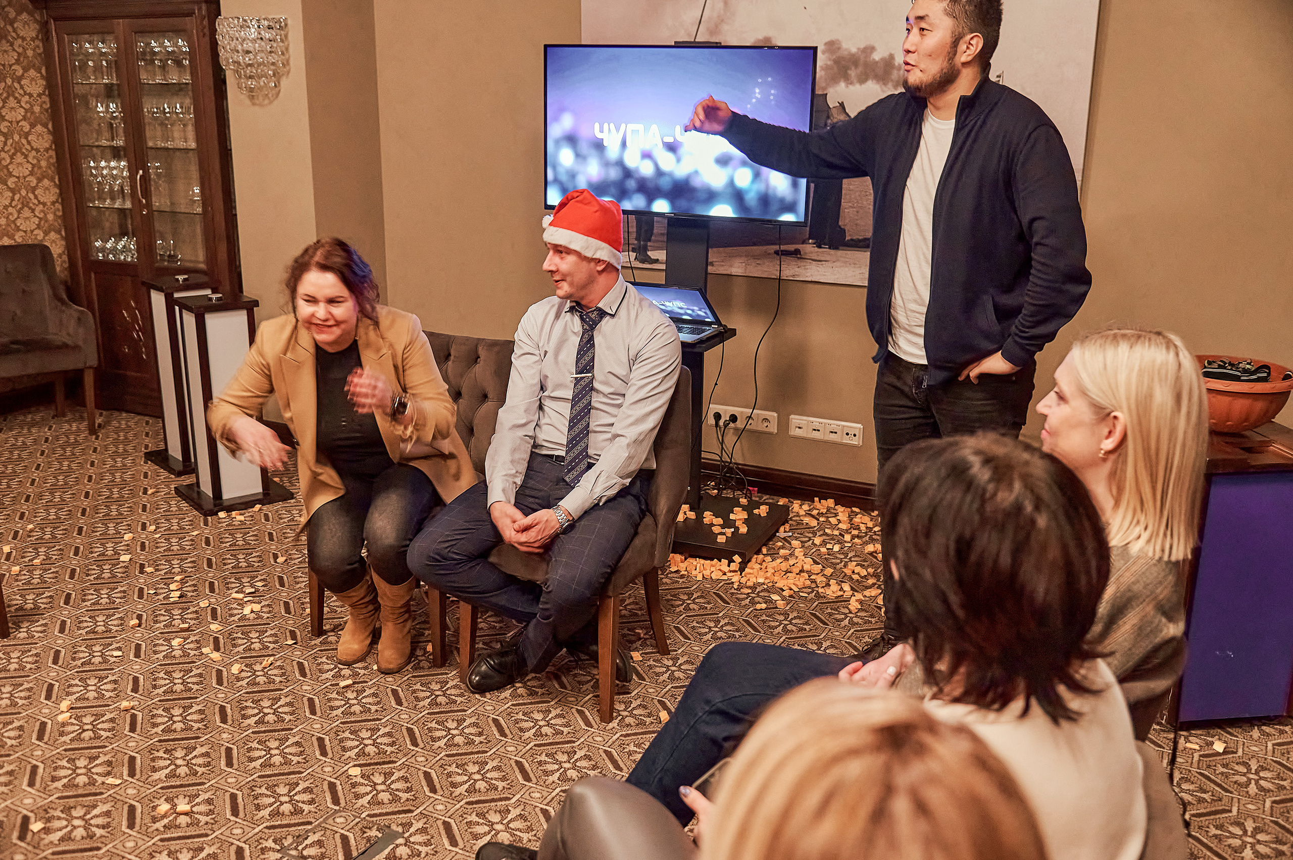 Портфолио репортажной фотосъёмки: "Сбербанк" Новый год. Фотограф Яковлев Роман — Красноярск