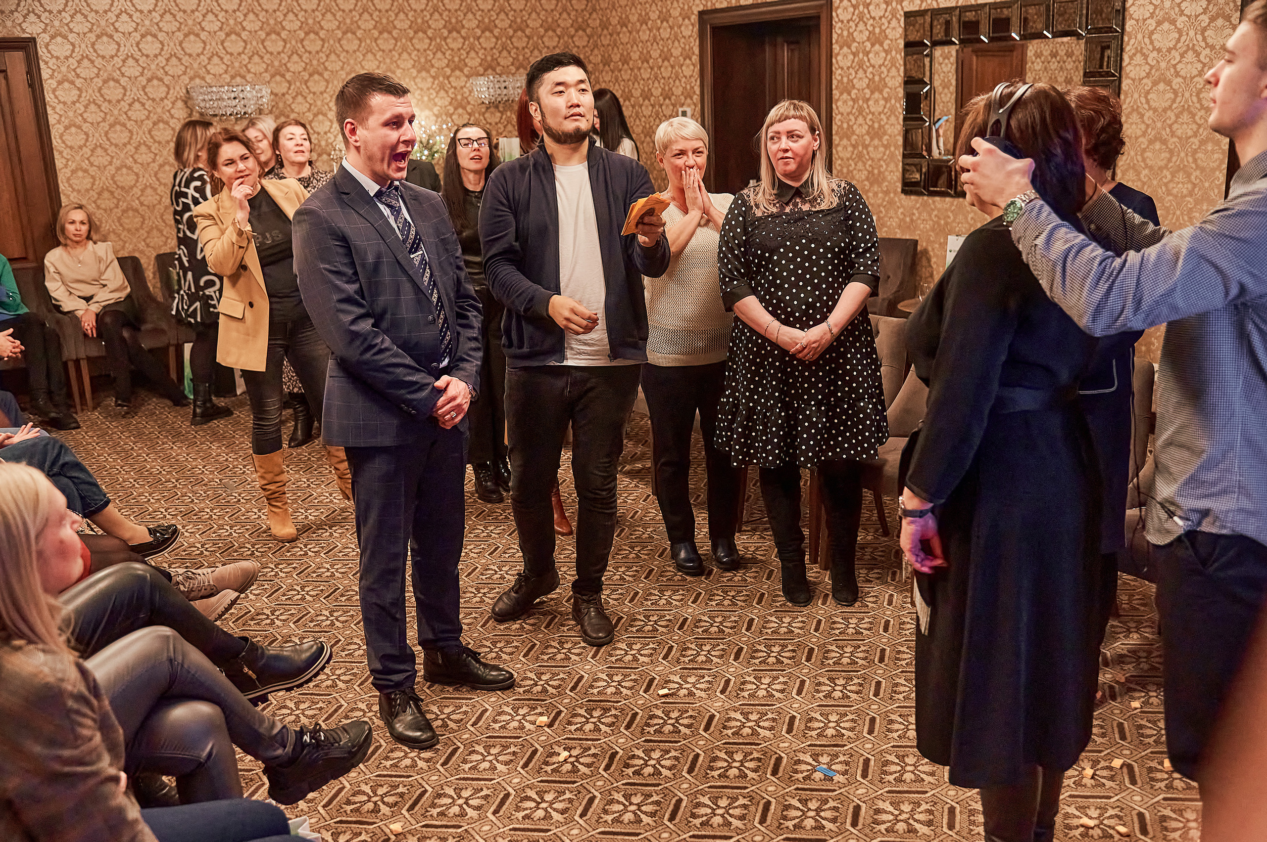 Портфолио репортажной фотосъёмки: "Сбербанк" Новый год. Фотограф Яковлев Роман — Красноярск