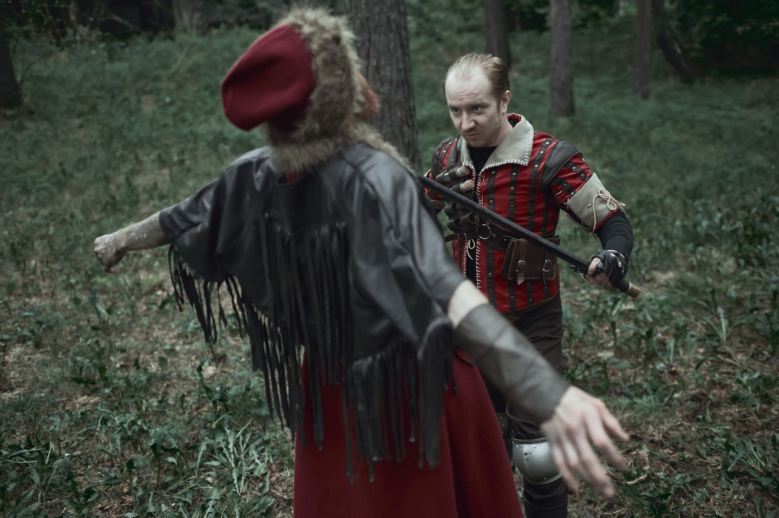 Каролина и Сергей — Предсвадебная съёмка в стиле «Ведьмак». Фотограф Яковлев Роман — Красноярск