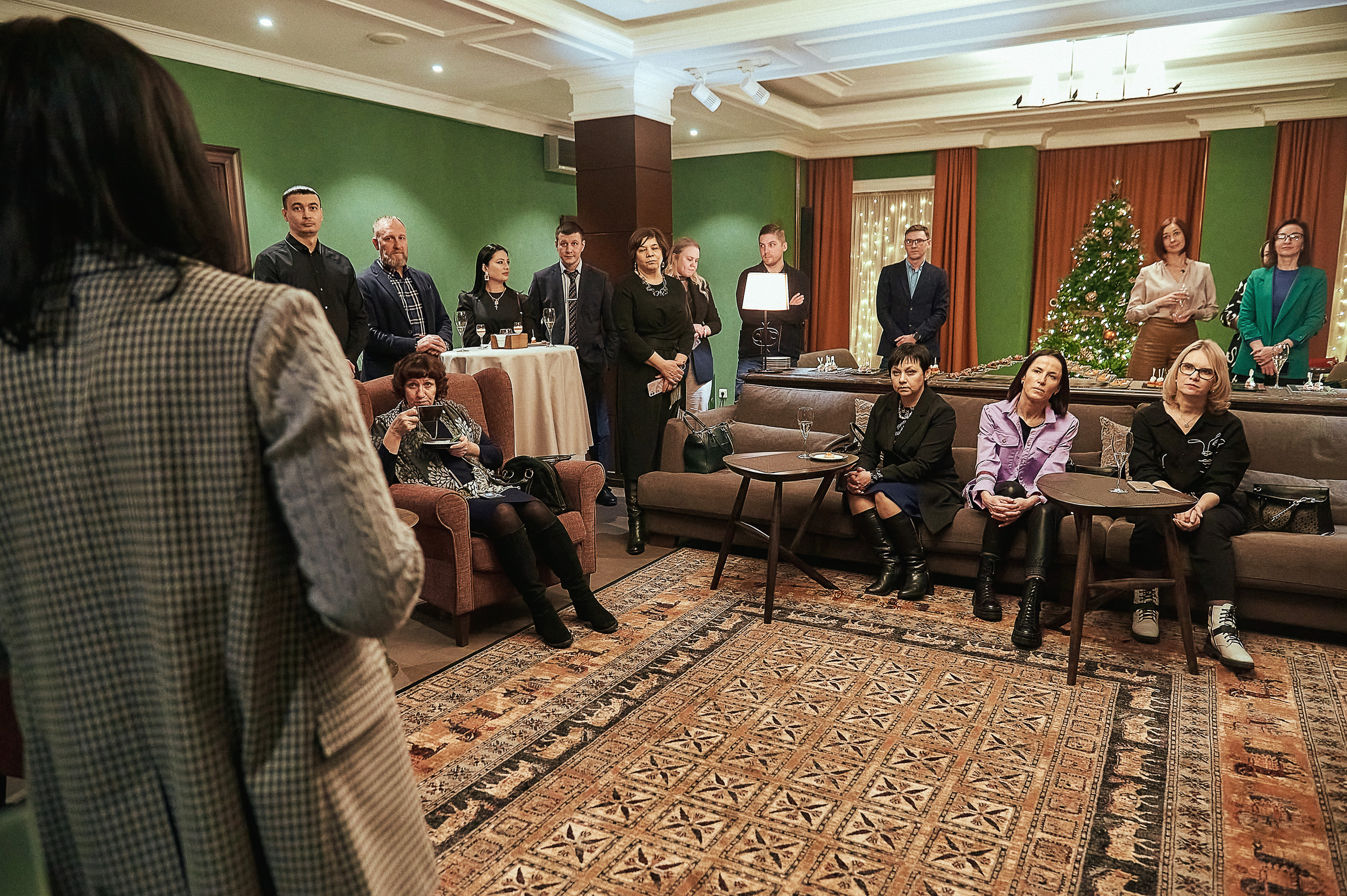 Портфолио репортажной фотосъёмки: "Сбербанк" Новый год. Фотограф Яковлев Роман — Красноярск