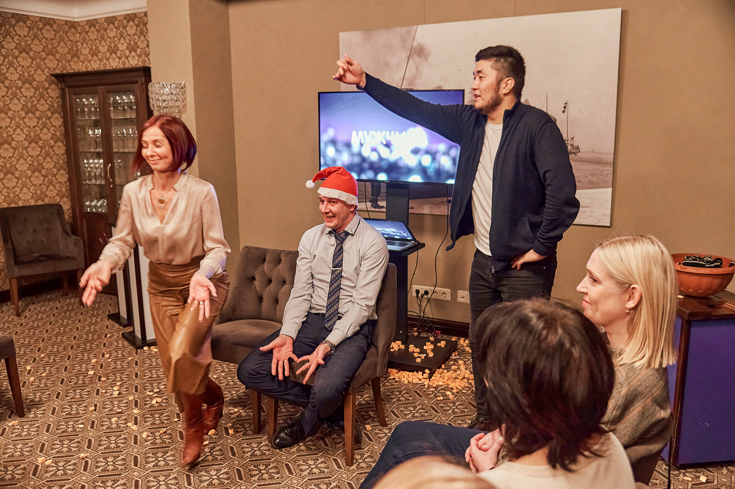 Портфолио репортажной фотосъёмки: "Сбербанк" Новый год. Фотограф Яковлев Роман — Красноярск