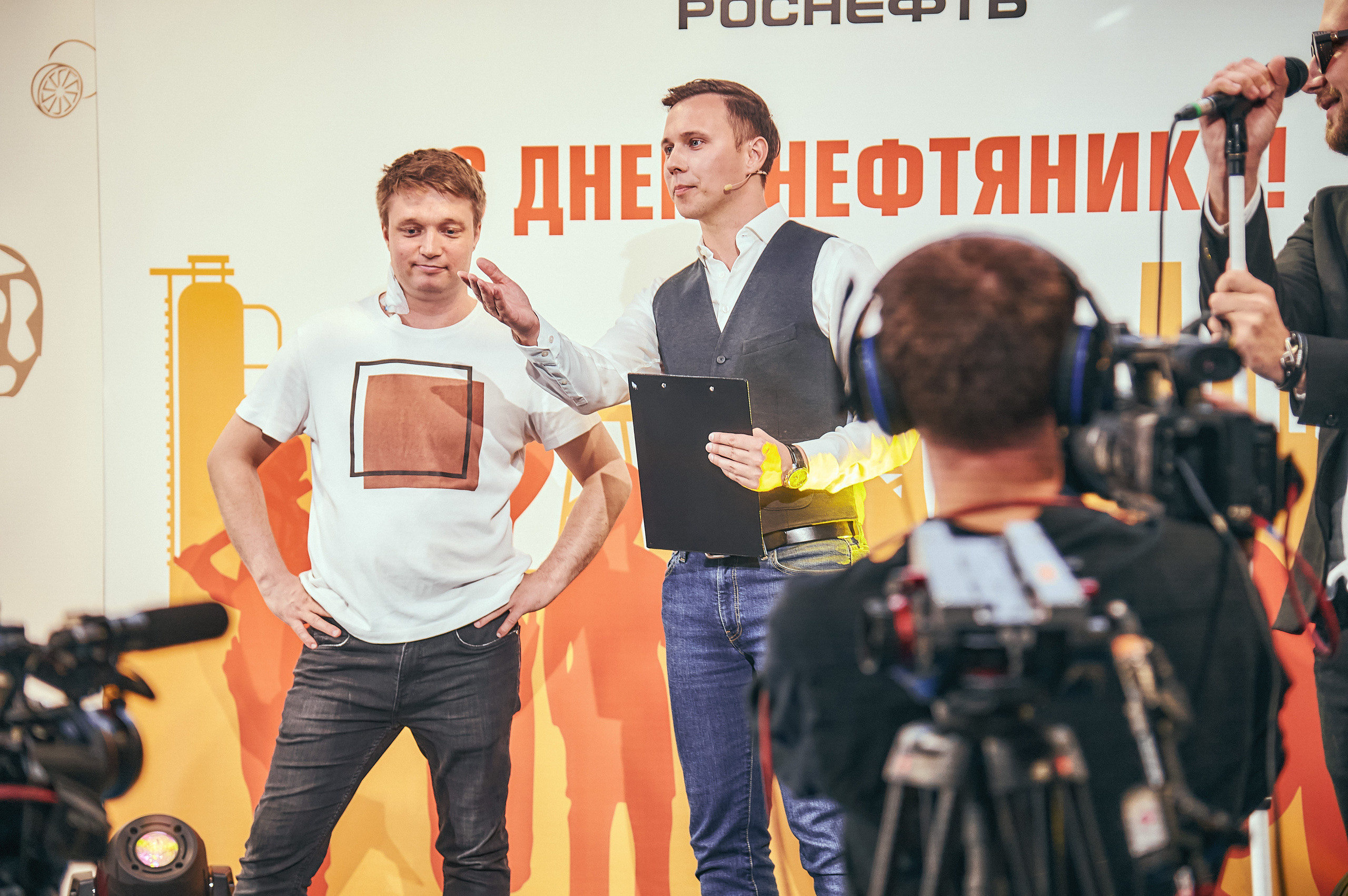 Портфолио репортажной фотосъёмки: "Роснефть" съёмка шоу для «День нефтяника». Фотограф Яковлев Роман — Красноярск