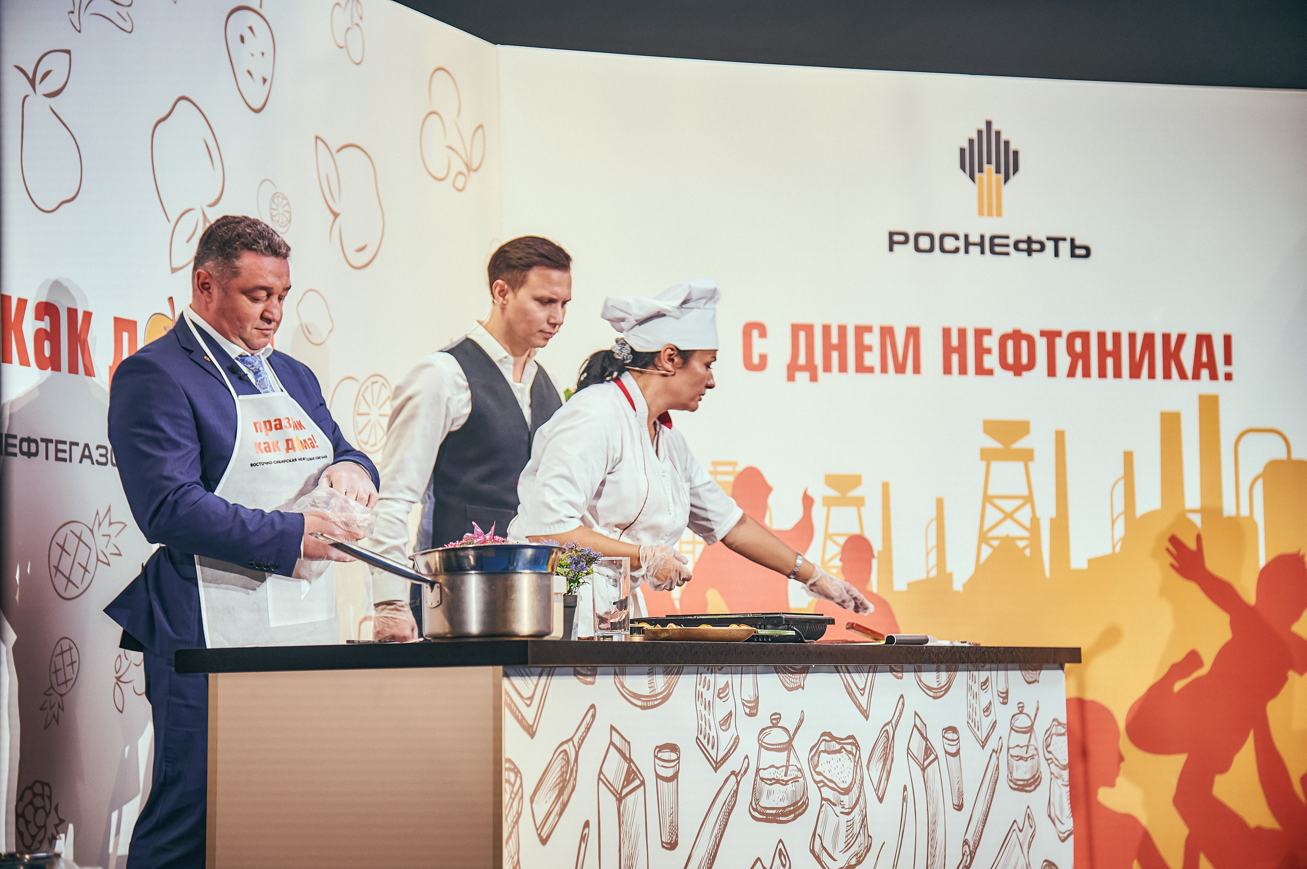Портфолио репортажной фотосъёмки: "Роснефть" съёмка шоу для «День нефтяника». Фотограф Яковлев Роман — Красноярск