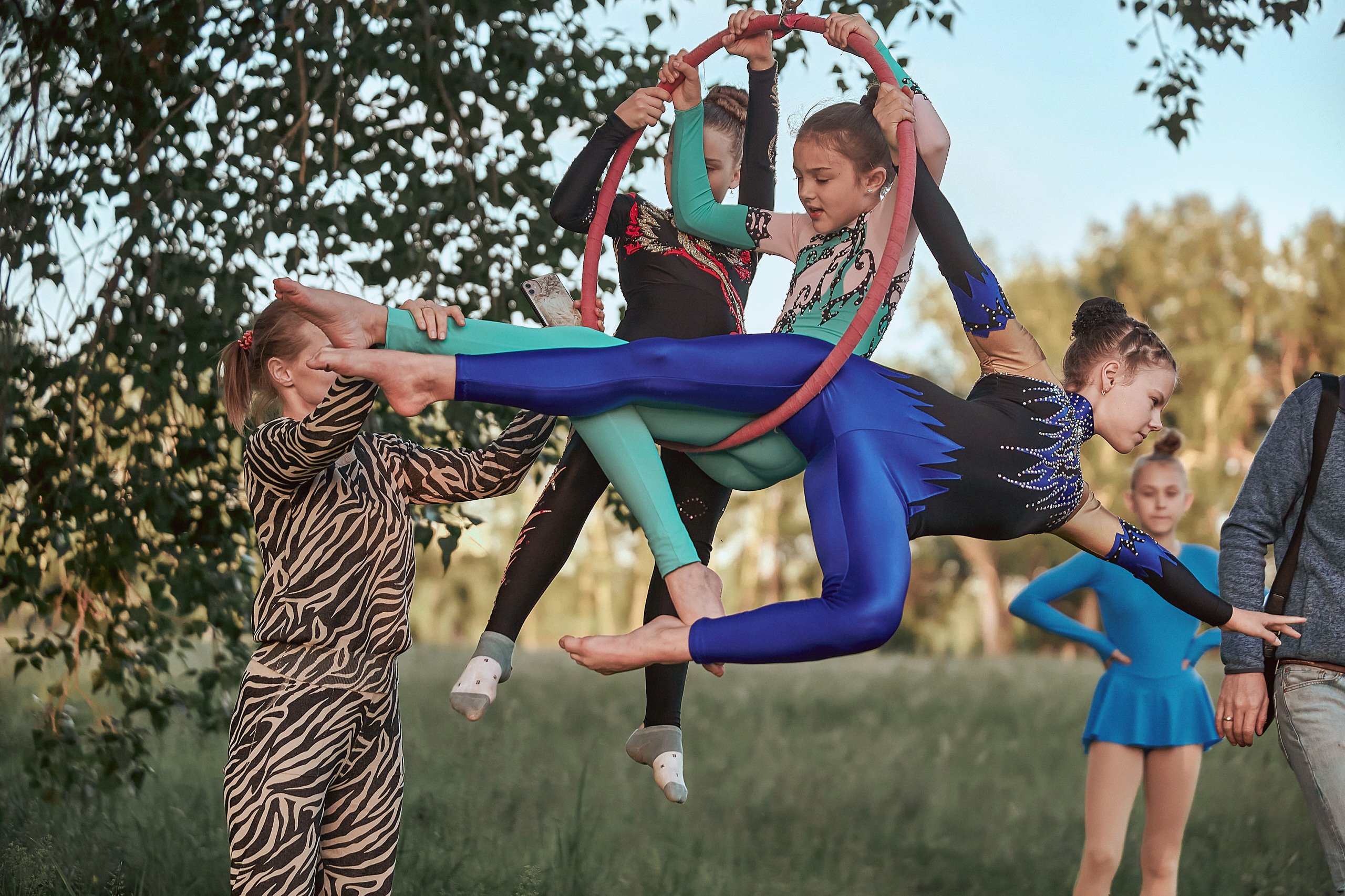 Портфолио репортажной фотосъёмки: Школа аэробики "Rise studio" на ост.Татышева. Фотограф Яковлев Роман — Красноярск