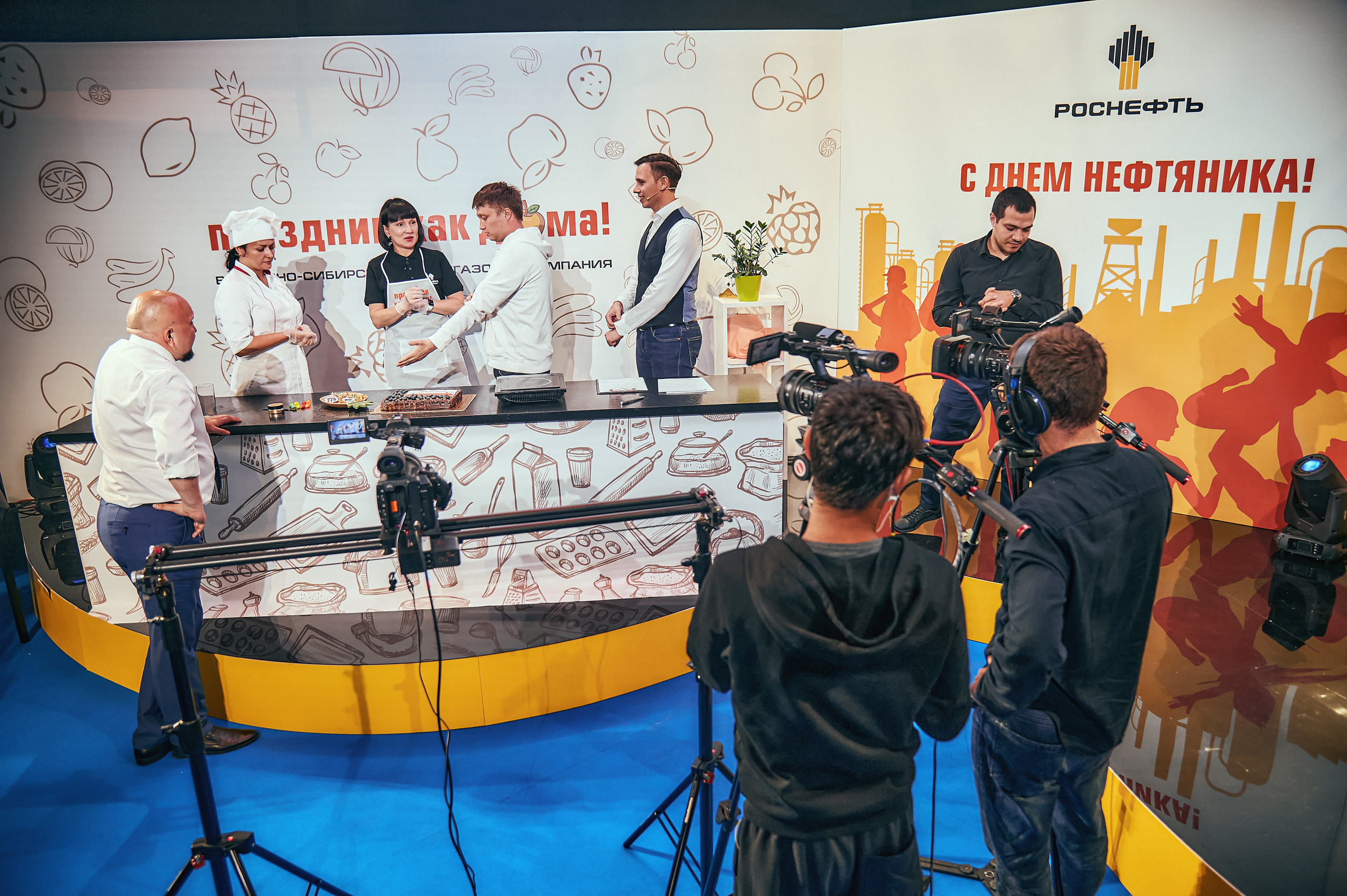 Портфолио репортажной фотосъёмки: "Роснефть" съёмка шоу для «День нефтяника». Фотограф Яковлев Роман — Красноярск