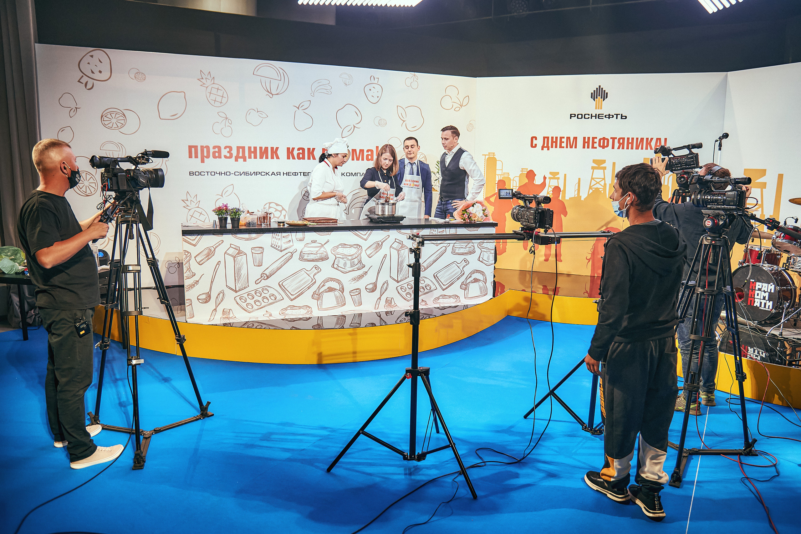 Портфолио репортажной фотосъёмки: "Роснефть" съёмка шоу для «День нефтяника». Фотограф Яковлев Роман — Красноярск
