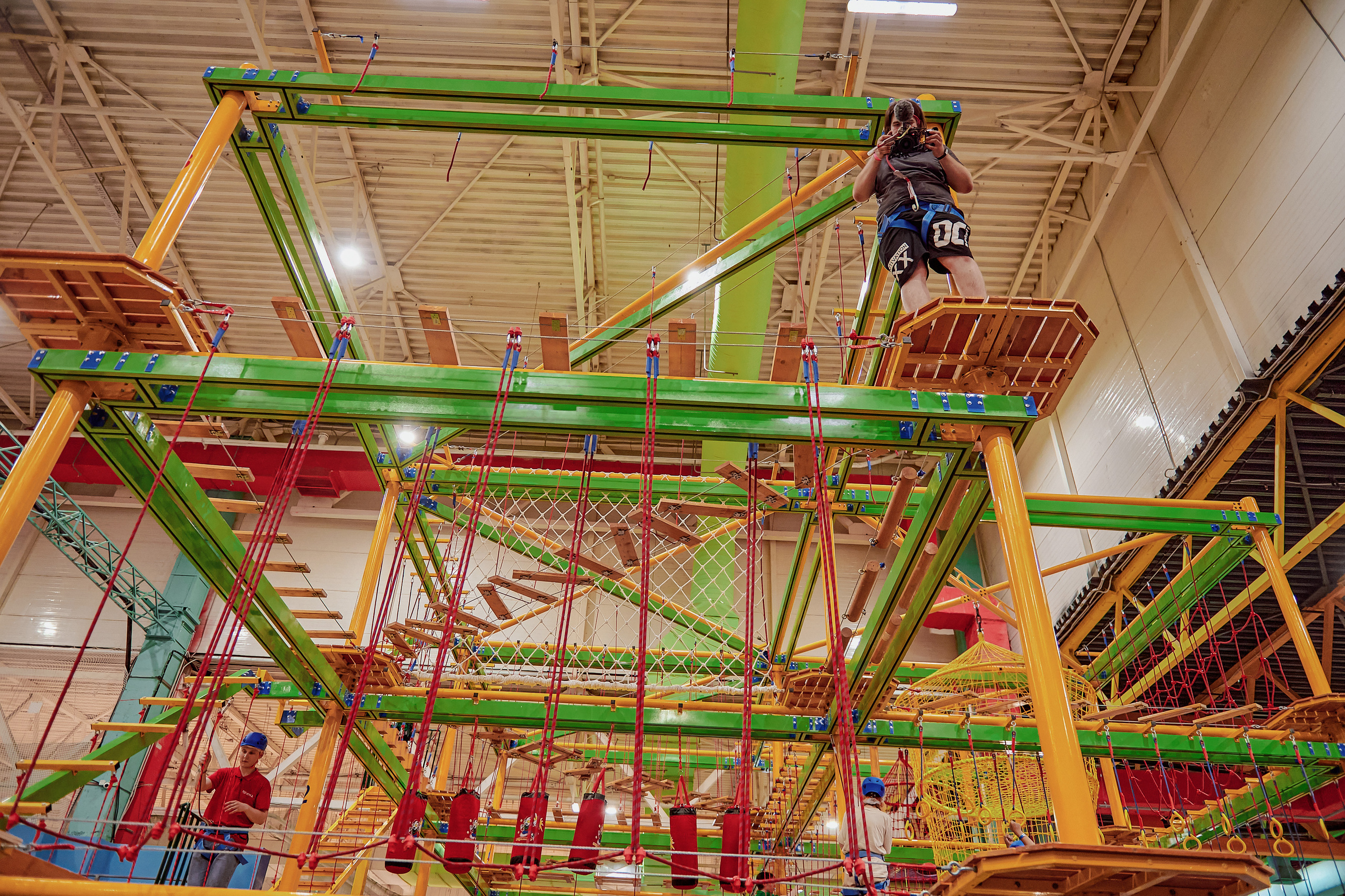 Портфолио репортажной фотосъёмки: Открытие "Vanana park". Фотограф Яковлев Роман — Красноярск