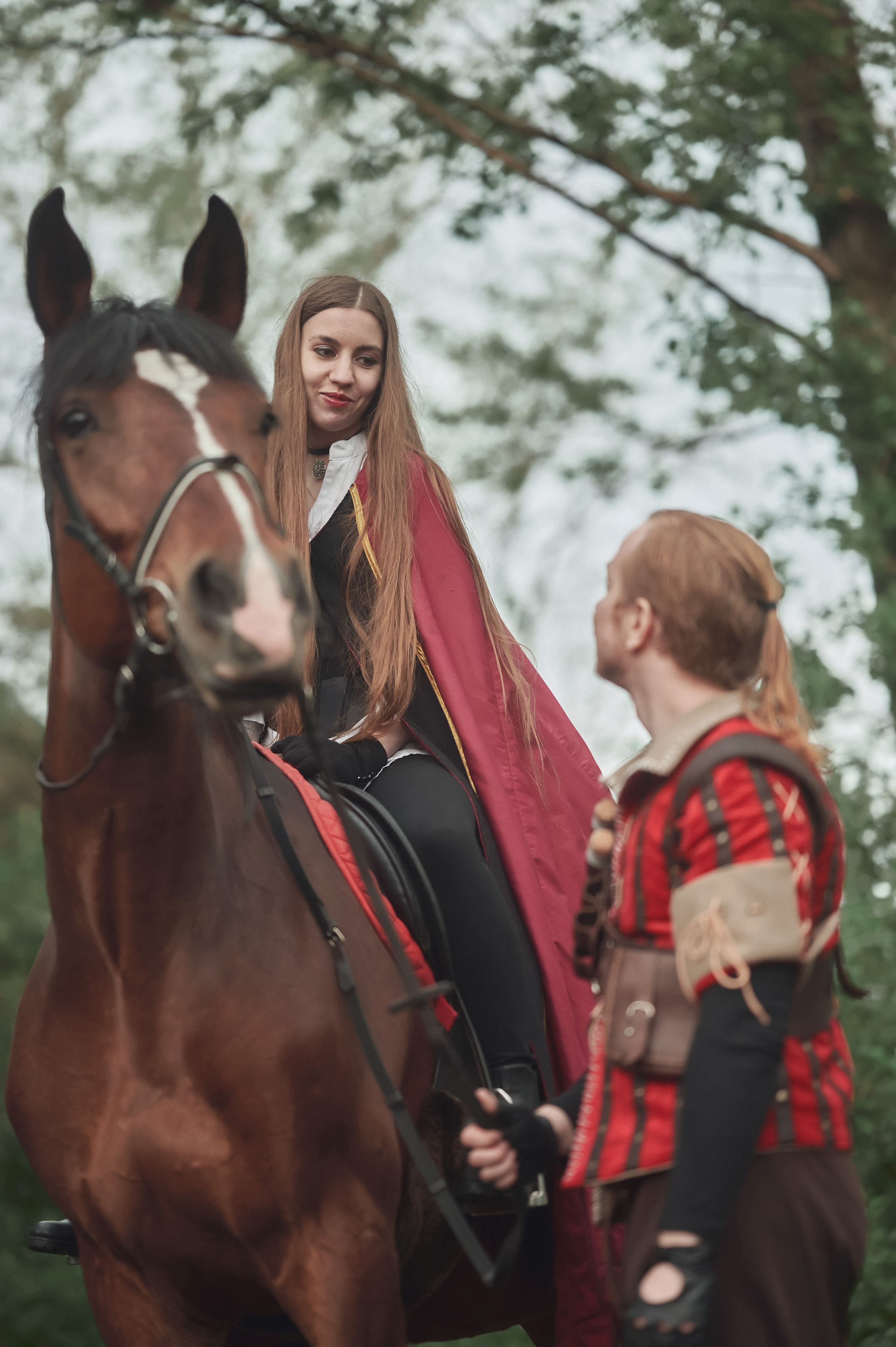 Каролина и Сергей — Предсвадебная съёмка в стиле «Ведьмак». Фотограф Яковлев Роман — Красноярск