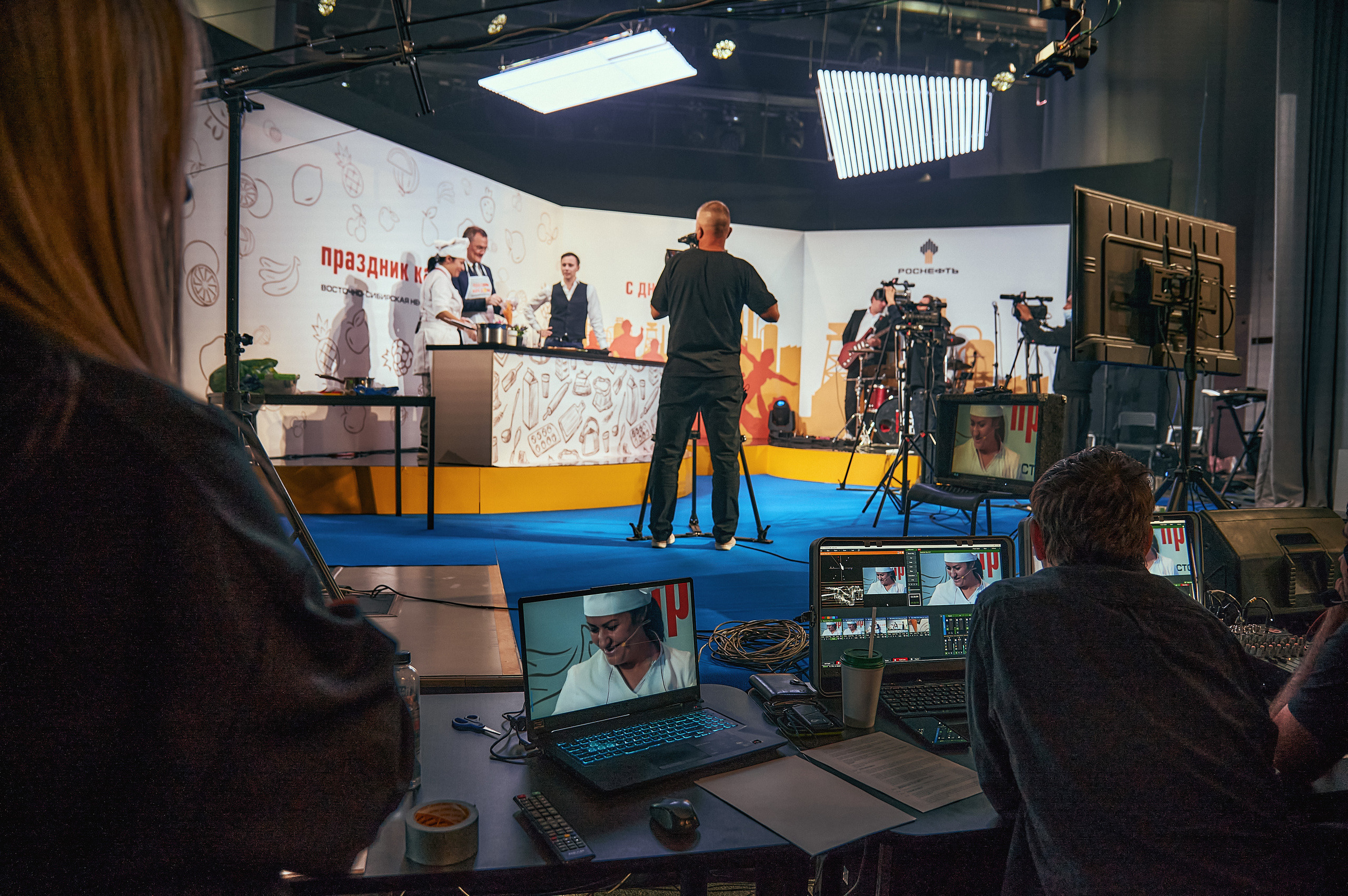 Портфолио репортажной фотосъёмки: "Роснефть" съёмка шоу для «День нефтяника». Фотограф Яковлев Роман — Красноярск